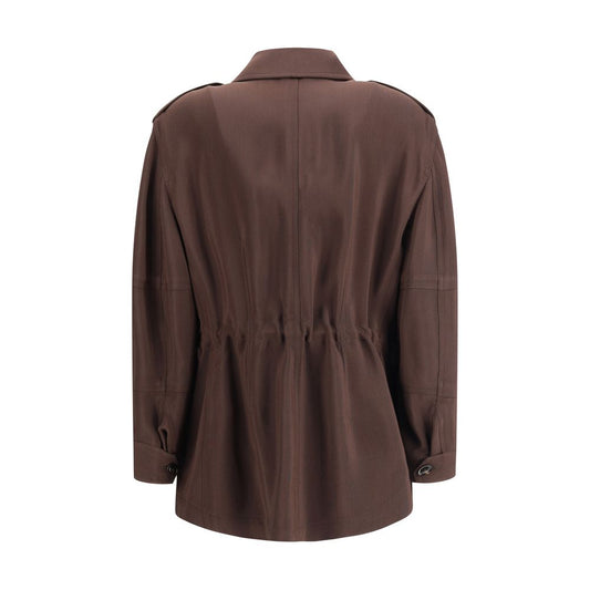 Tom Ford Brown Viscose Coat