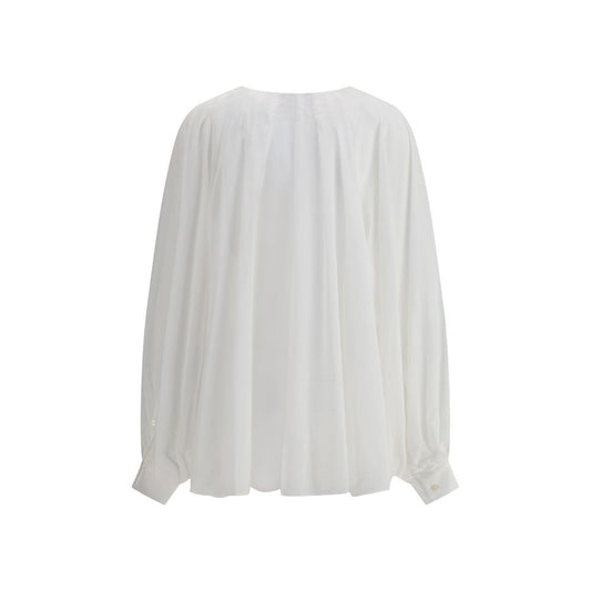The Latest White Cotton Blouse