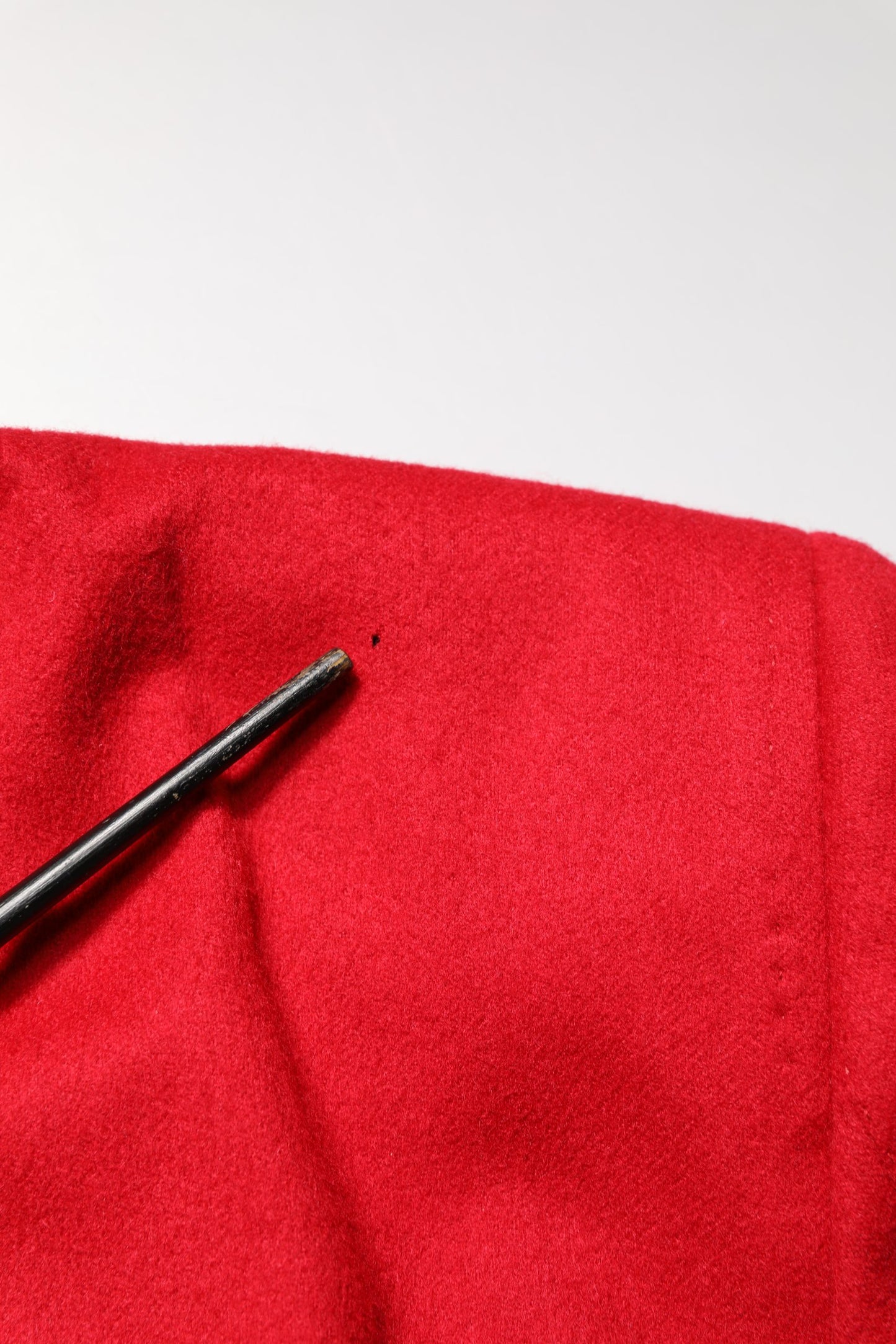 Dolce & Gabbana Red Cashmere Slim Fit Coat Jacket Blazer