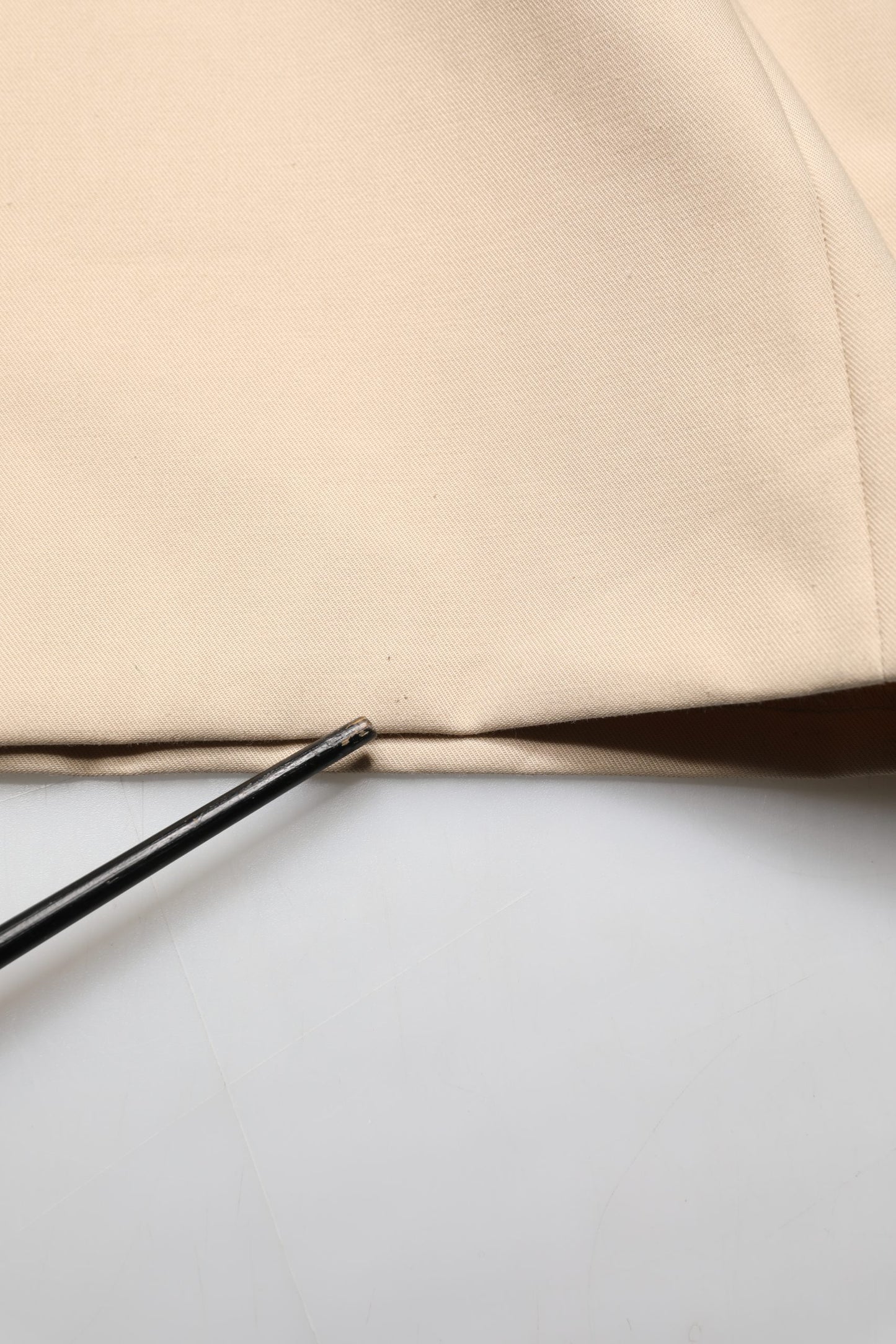 Dolce & Gabbana Beige Cotton Straight Men Dress Trouser Pants