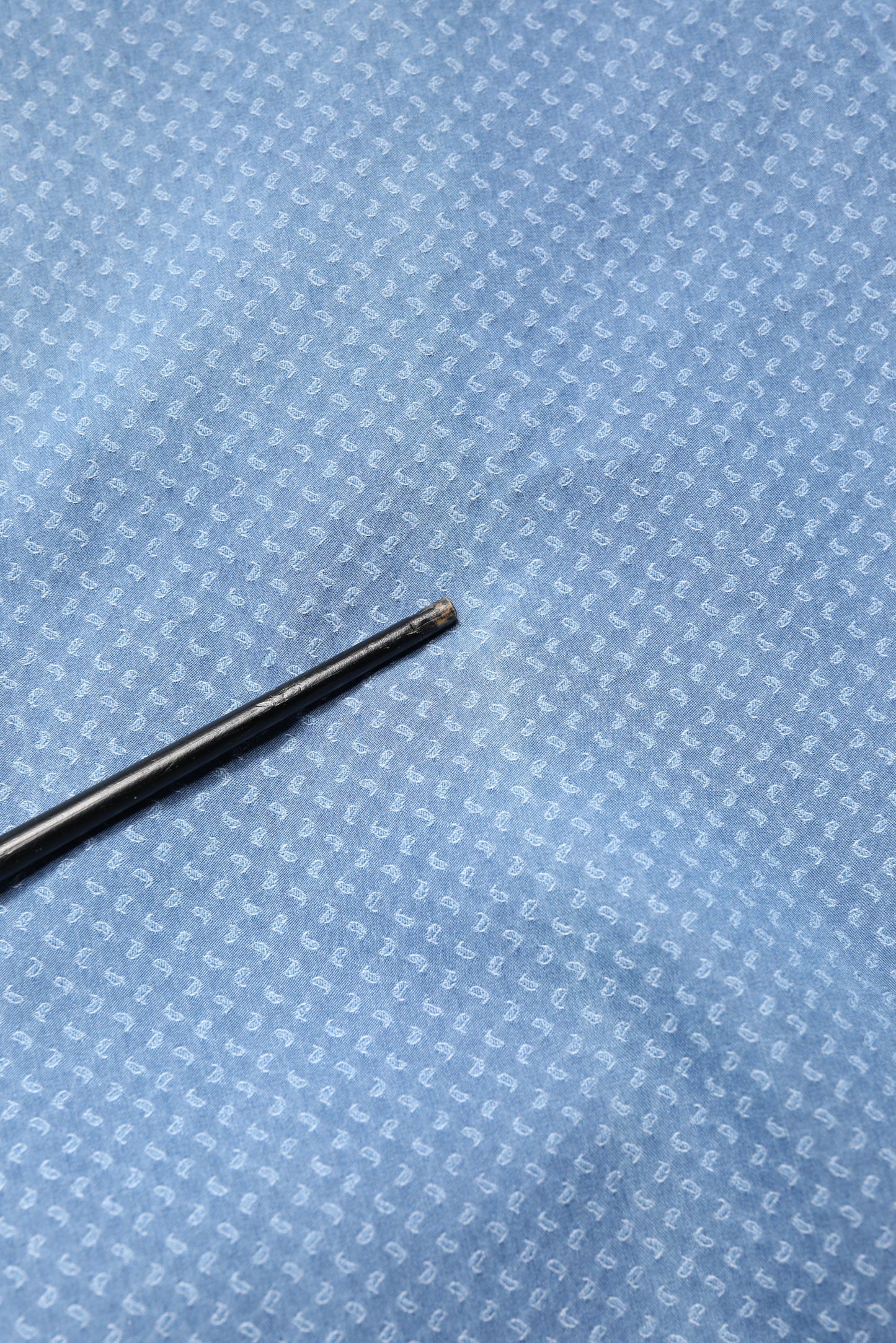 AGLINI Blue Cotton Slim Fit Collared LongSleeve Casual Shirt