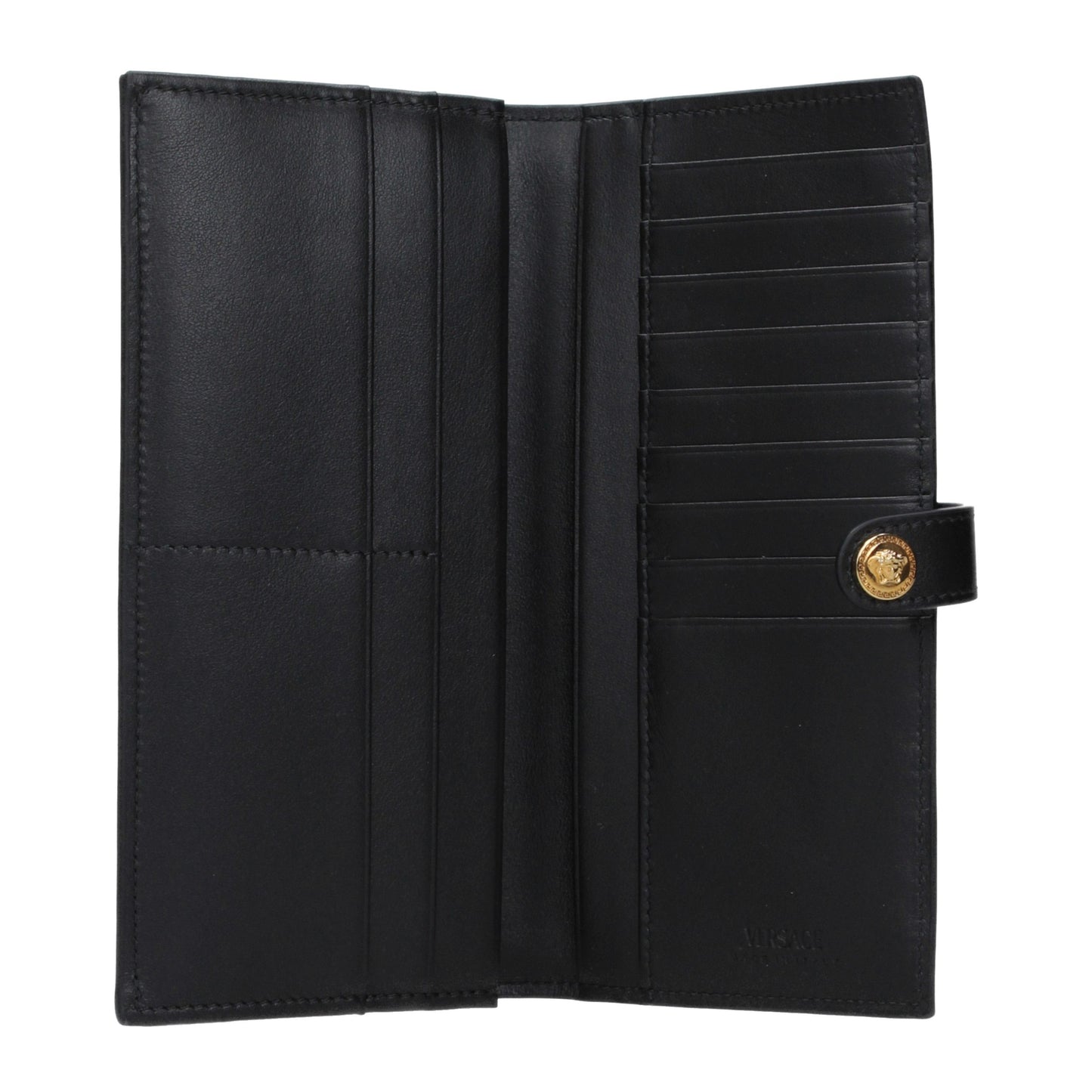 Versace Black Leather Wallet
