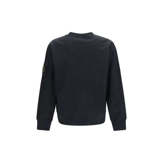 Moose Knuckles Black Cotton Sweatshirt