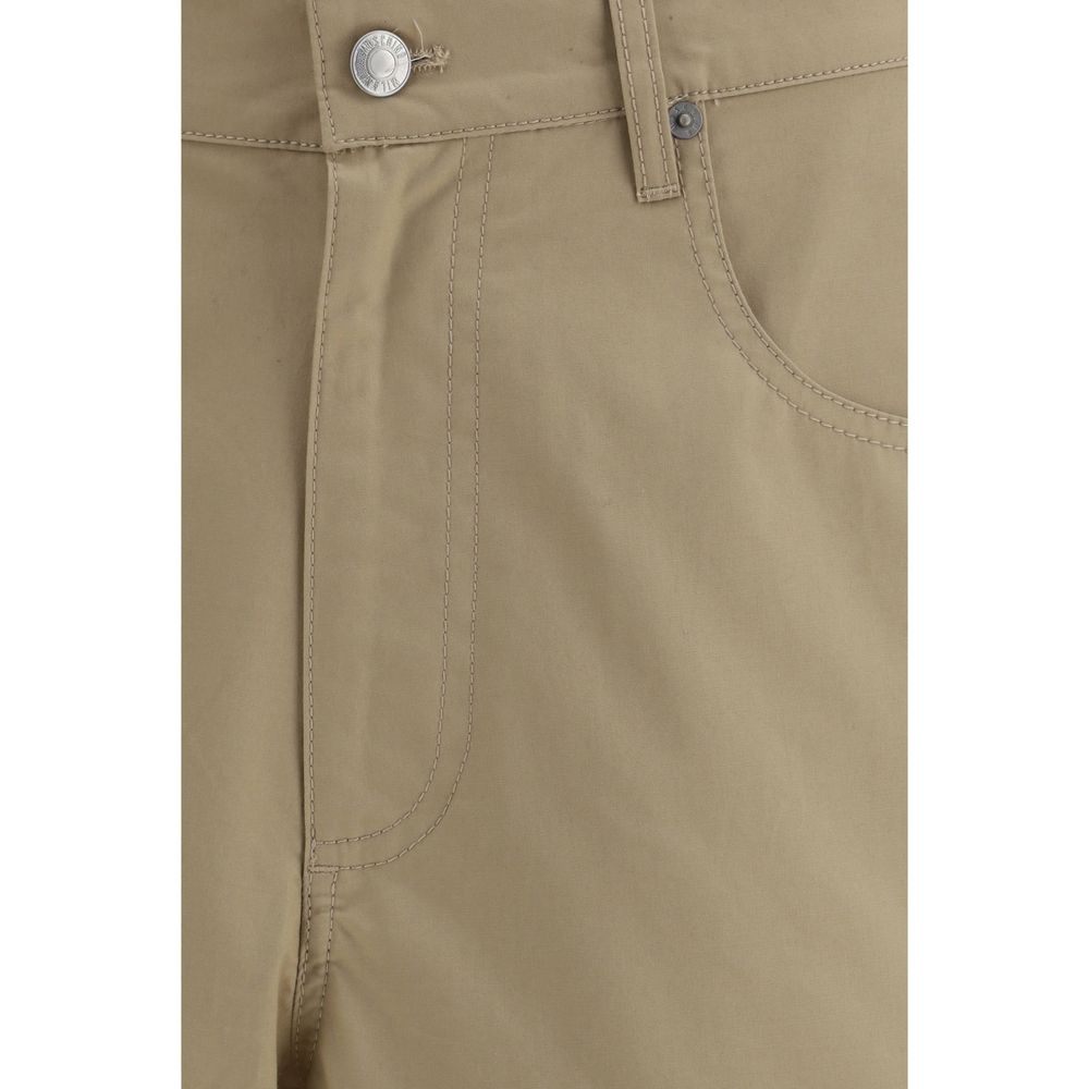 Moschino Beige Cotton Bermuda Shorts