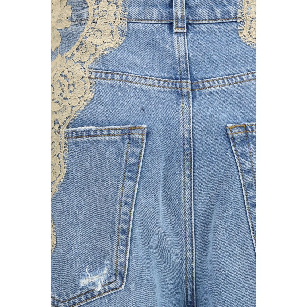 Dolce & Gabbana Blue Cotton Jeans Denim