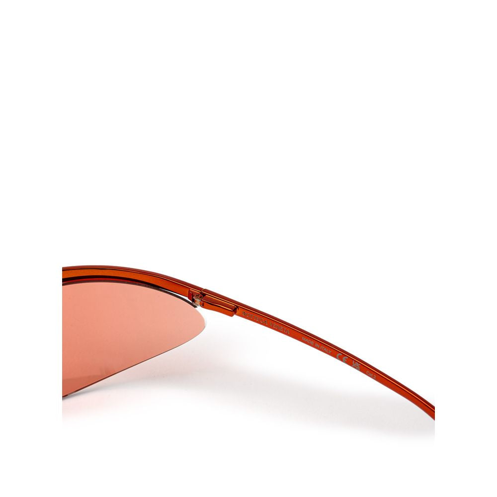 Bottega Veneta Orange Metal Sunglasses