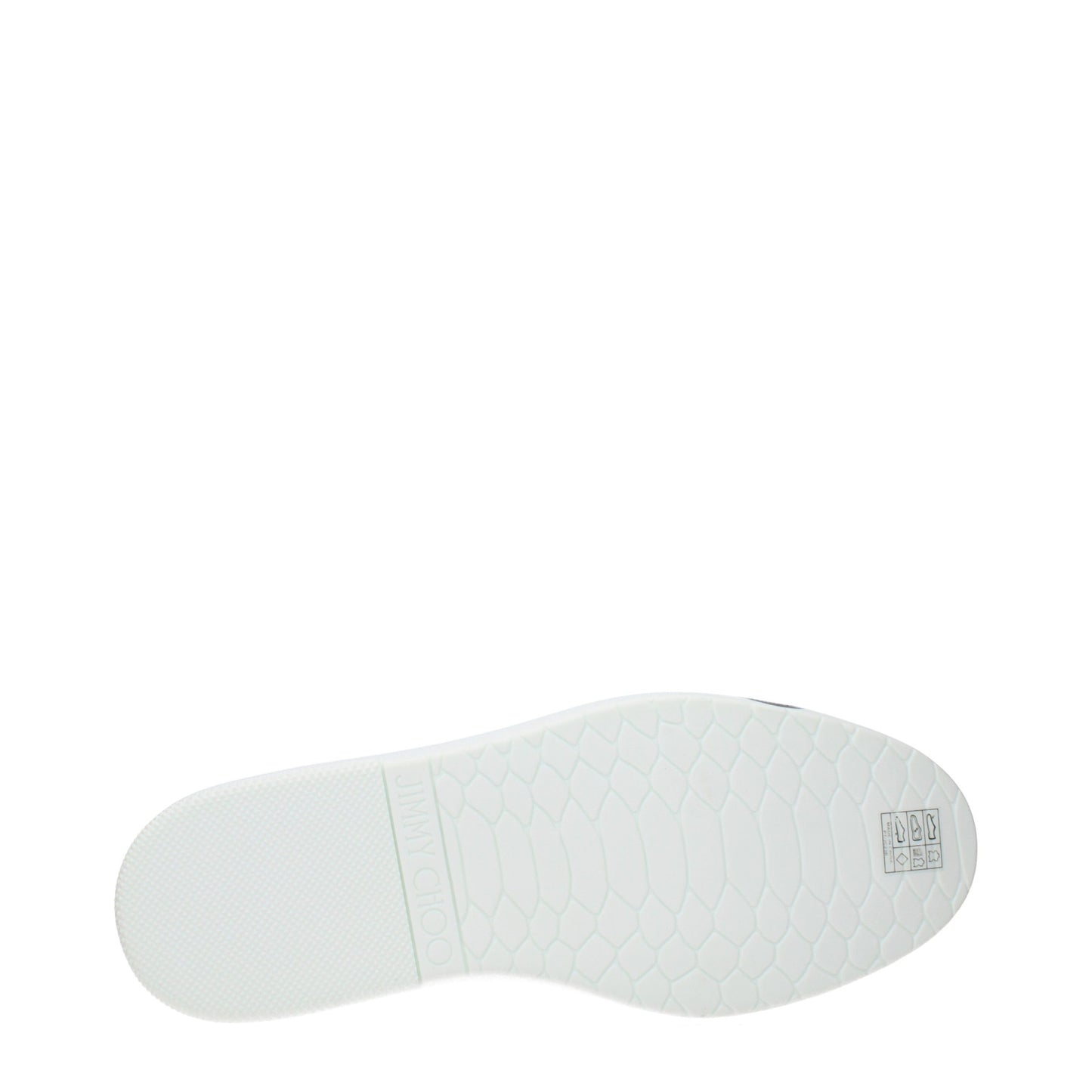 Jimmy Choo White Leather Sneakers