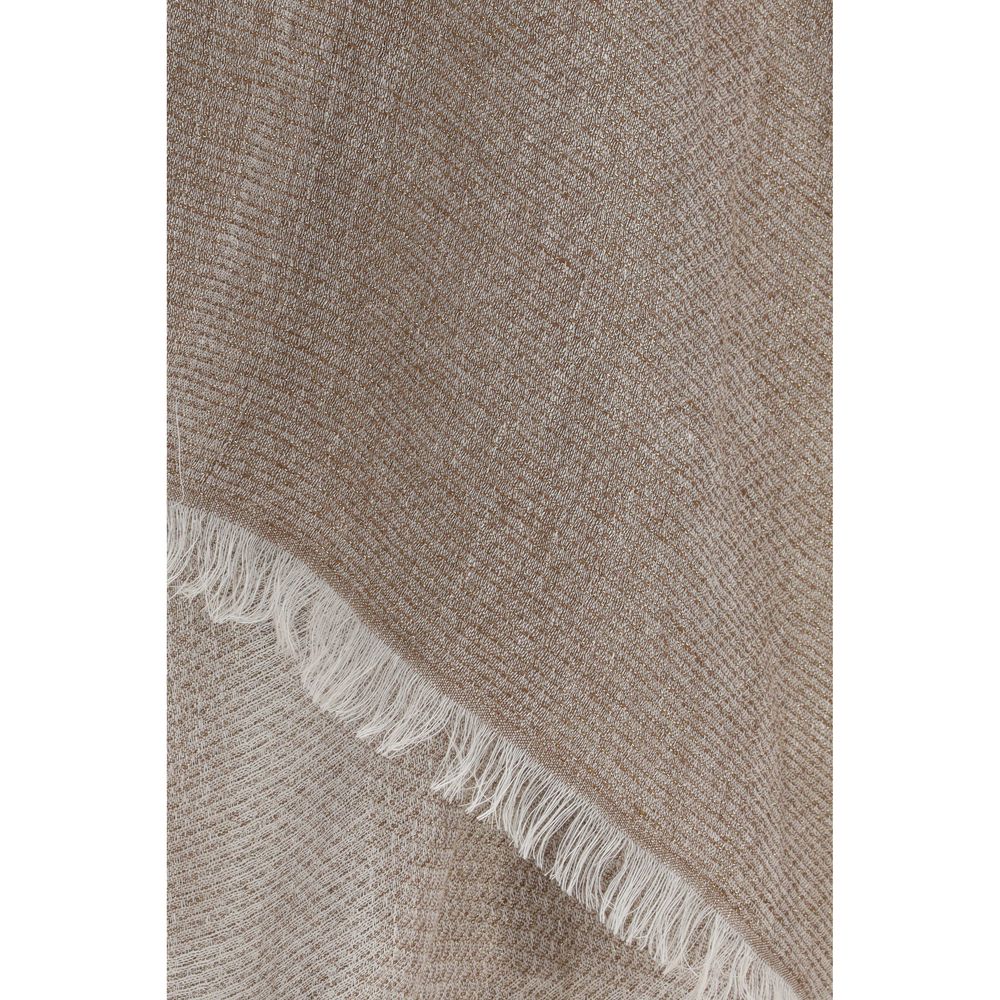 Fabiana Filippi Brown Linen Cloacks