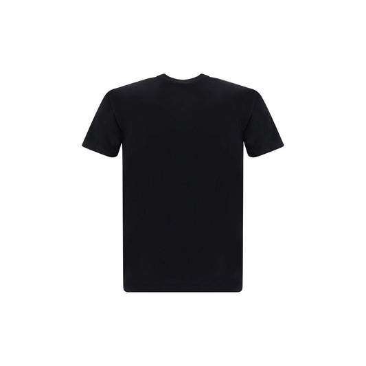 Comme Des Garçons Play Black Cotton T-Shirt