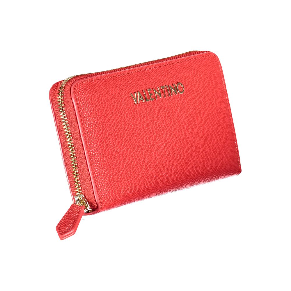 Mario Valentino Red Polyethylene Wallet