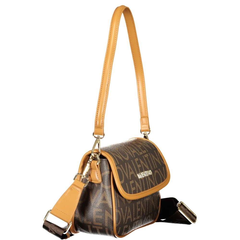 Valentino Brown Polyurethane Women's Bag