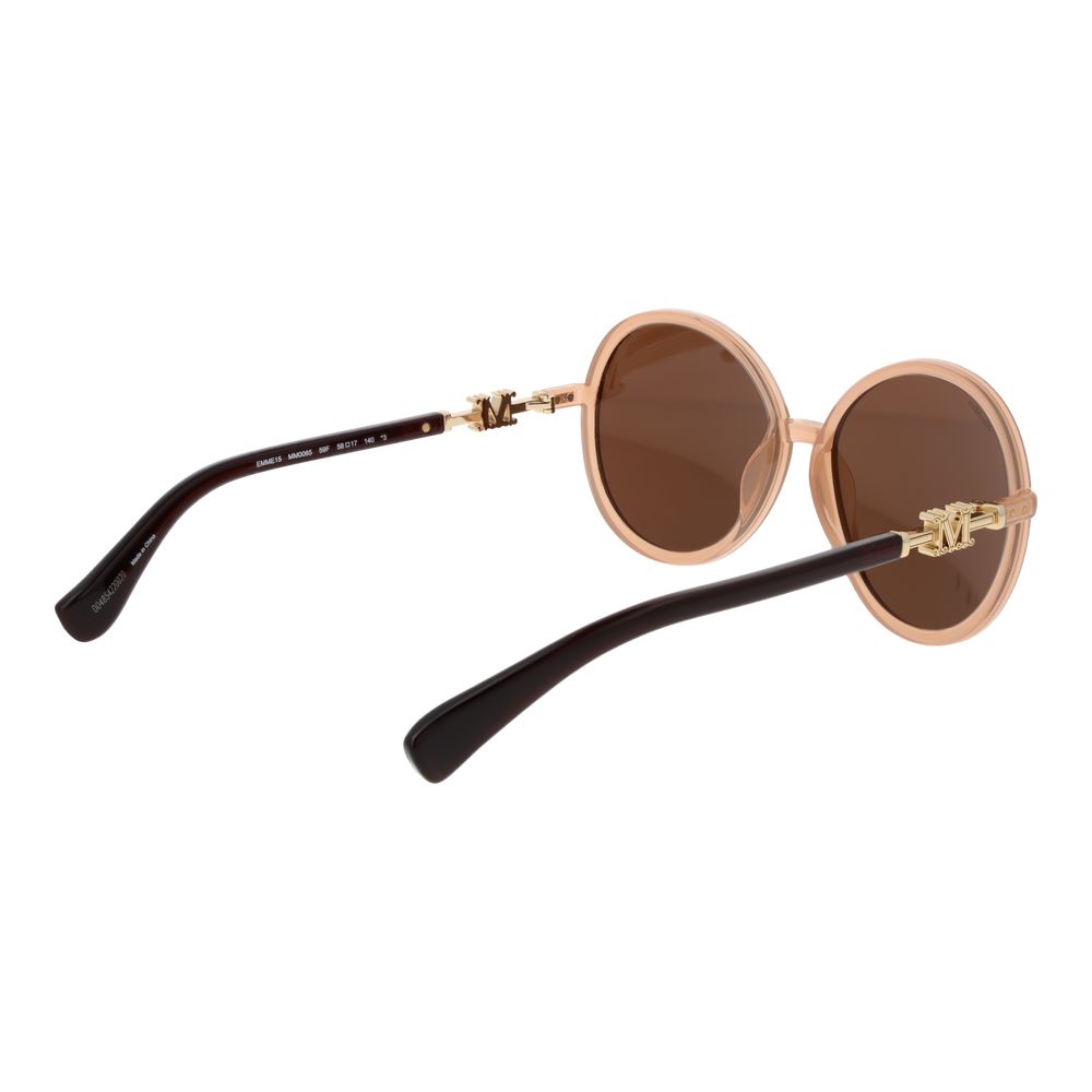Max Mara Beige Plastic Sunglasses