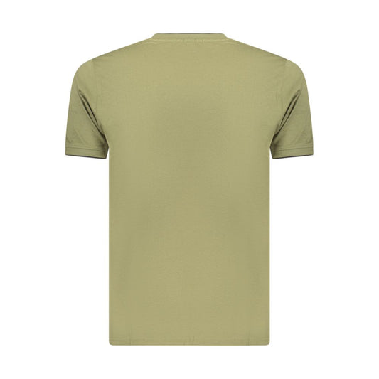 Coveri Moving Green Cotton Men's T-Shirt