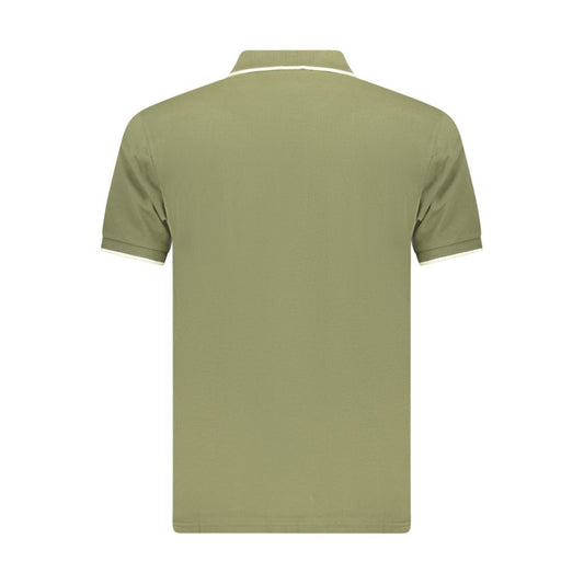 Coveri Moving Green Cotton Men's Polo