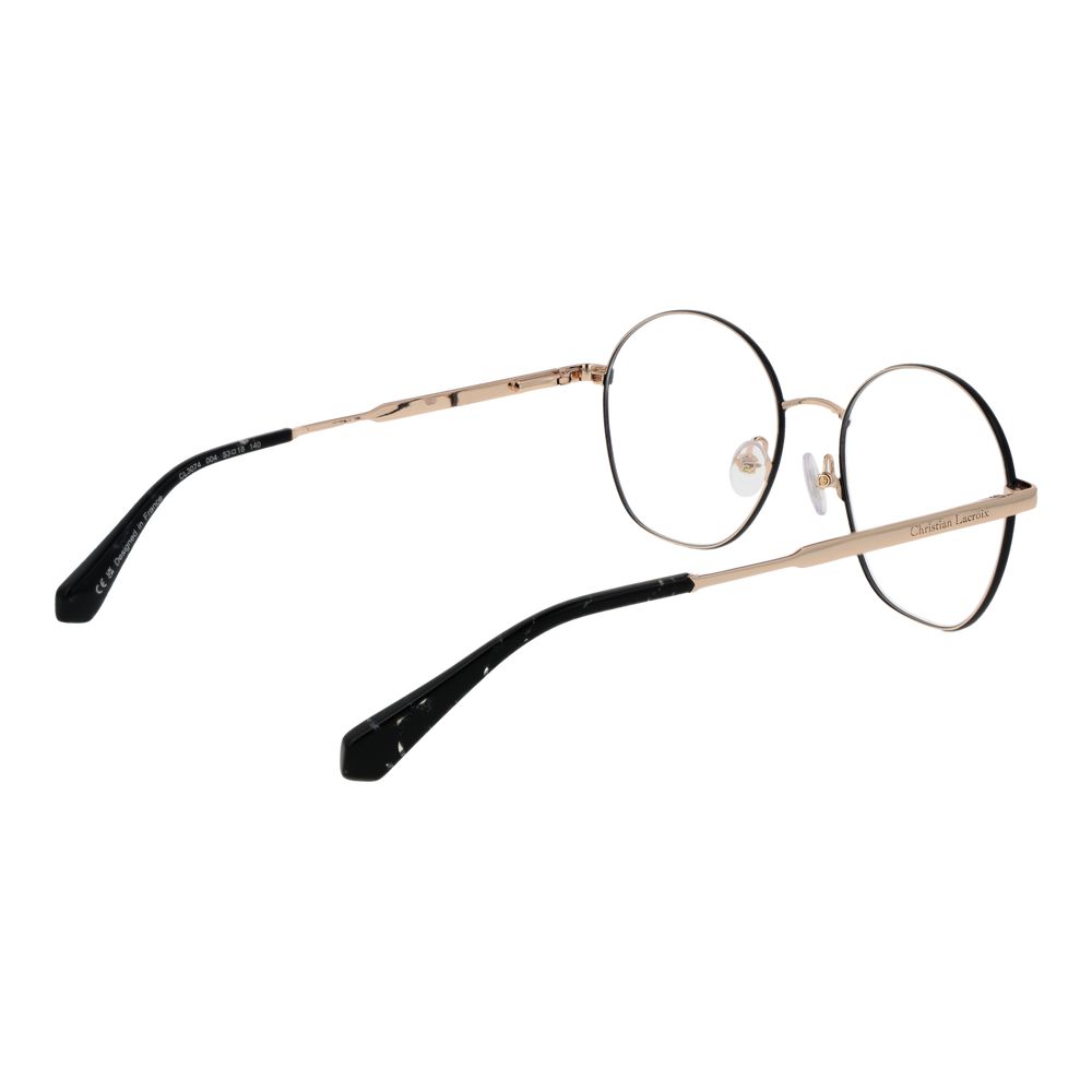 Christian Lacroix Beige Stainless Steel Glasses (Frames)