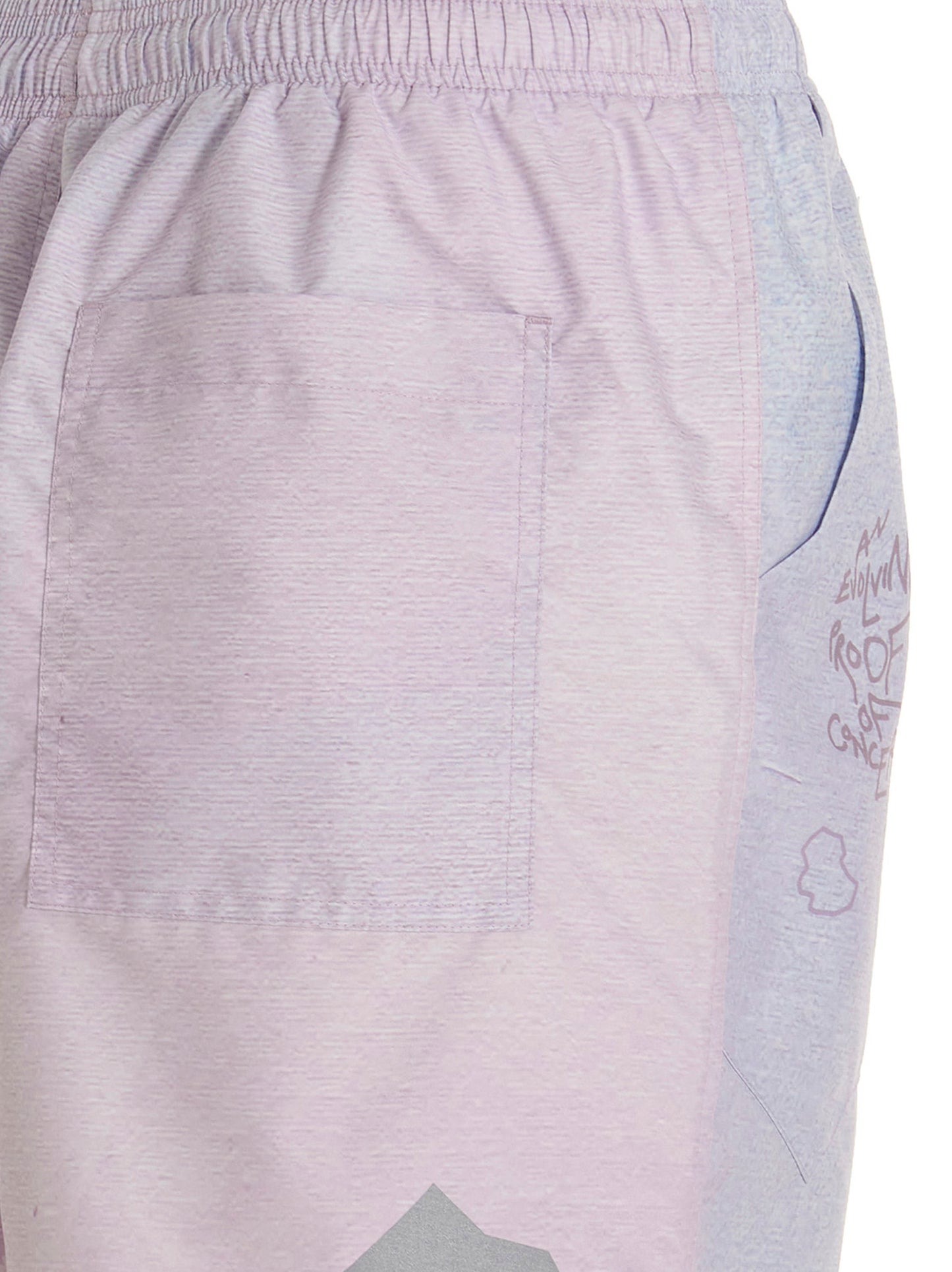 Objects IV Life Purple Polyethylene Shorts