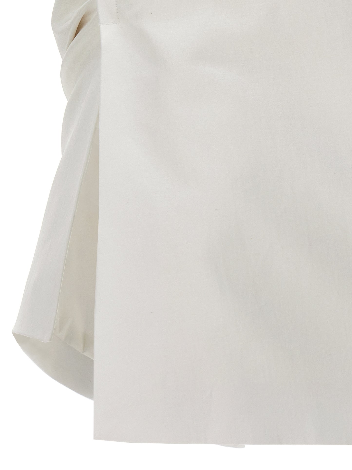 Sportmax White Cotton Blouse