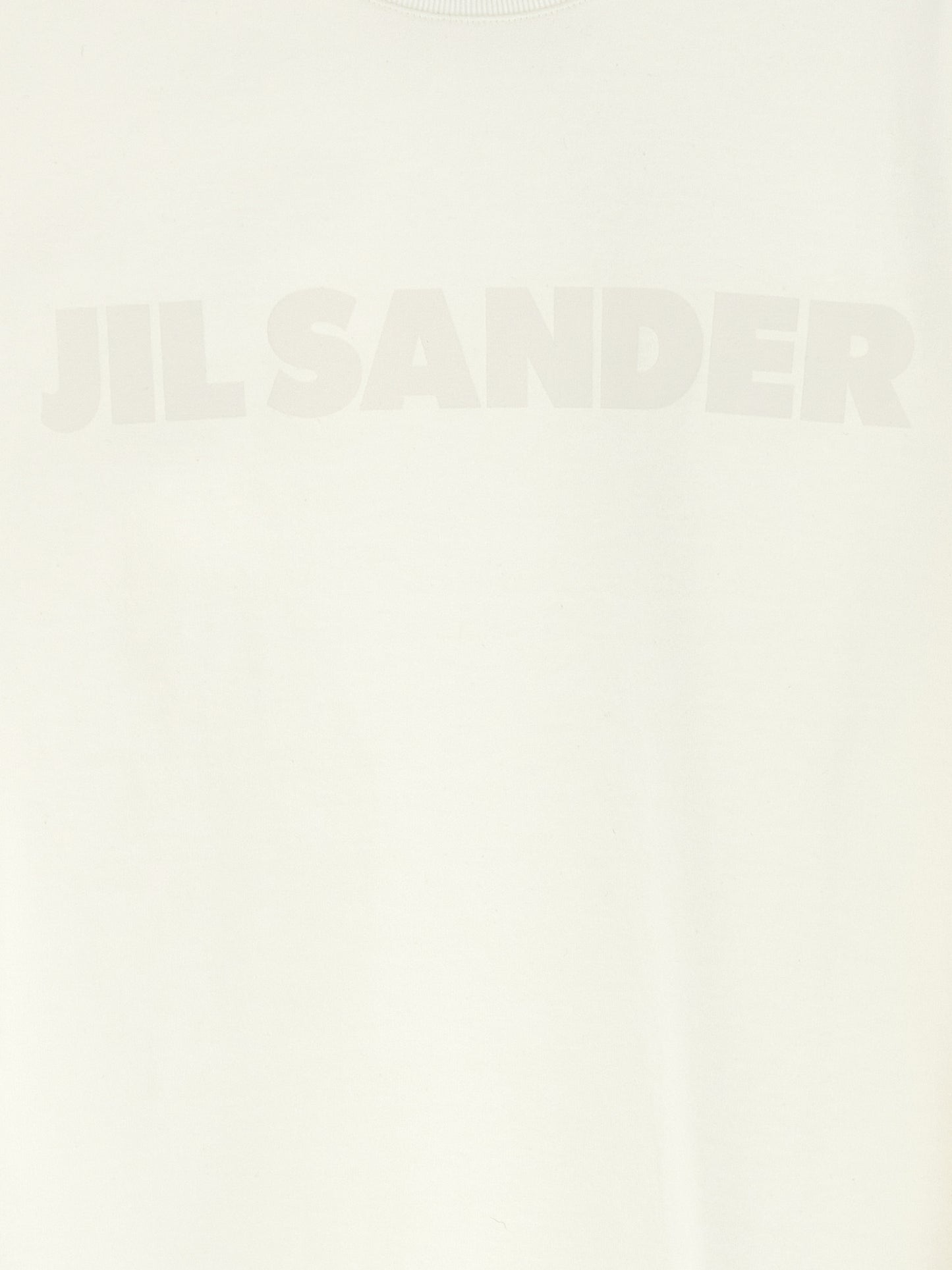 Jil Sander White Cotton Long Sleeve T-Shirt