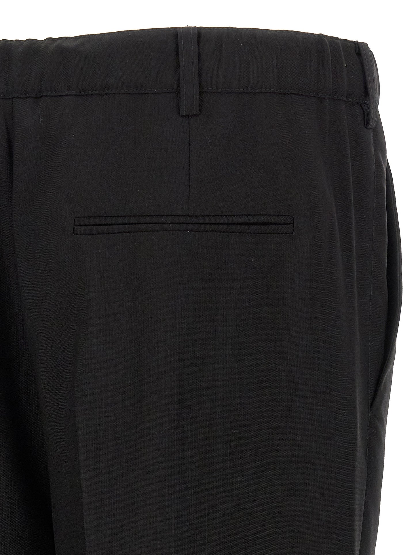 Marni Black Virgin Wool Casual Pants