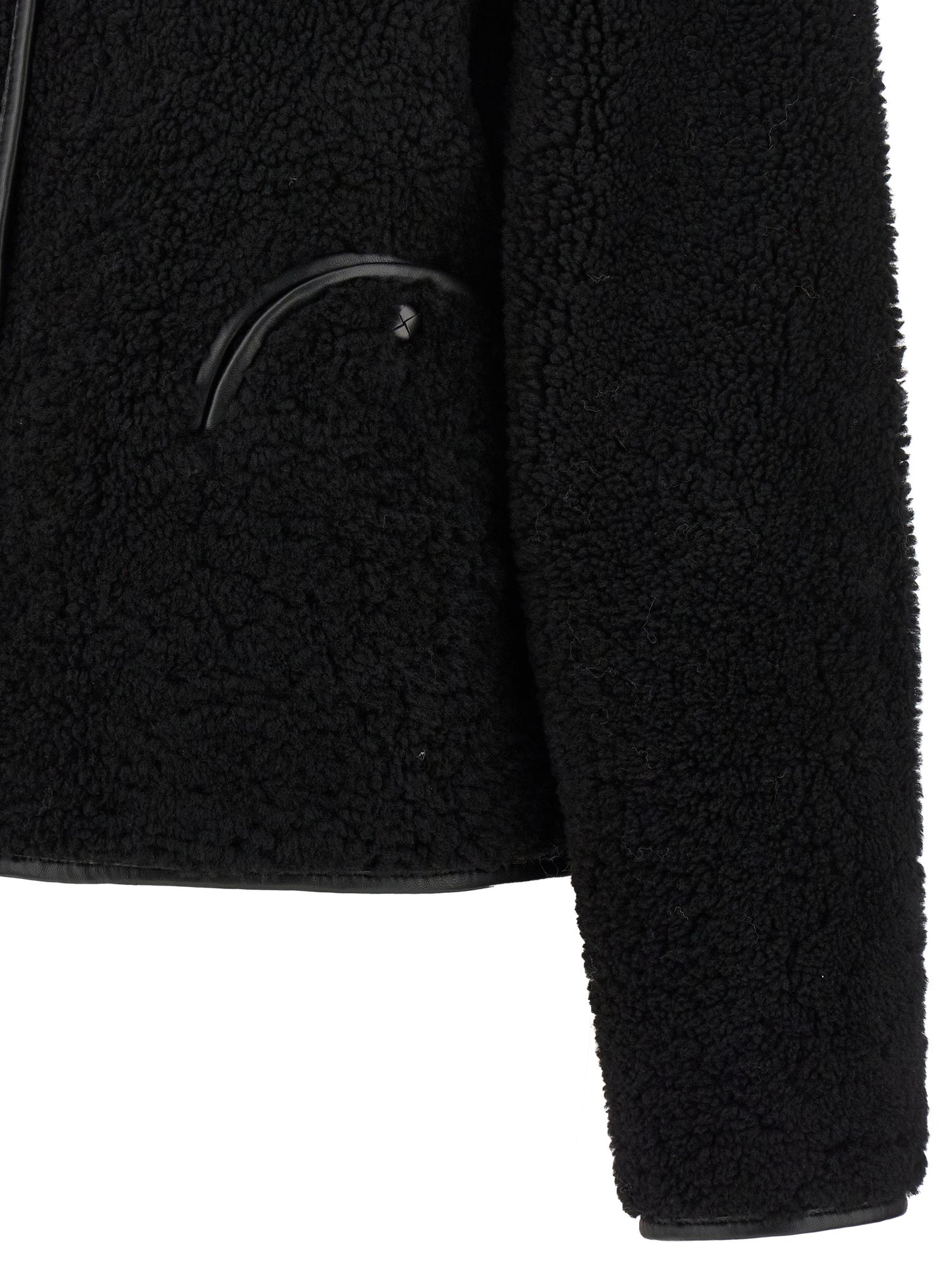 Blazé Milano Black Lamb Leather Shell Jacket