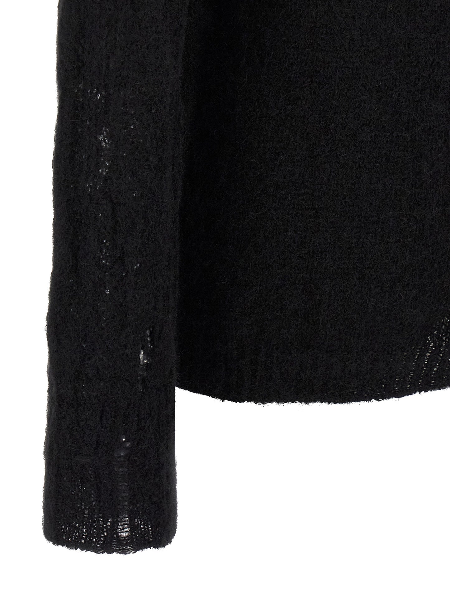 Thom Krom Black Wool Cardigan