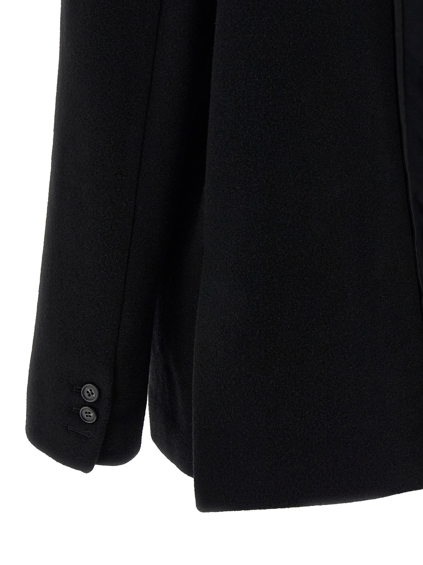 MM6 Maison Margiela Black Virgin Wool Blazer