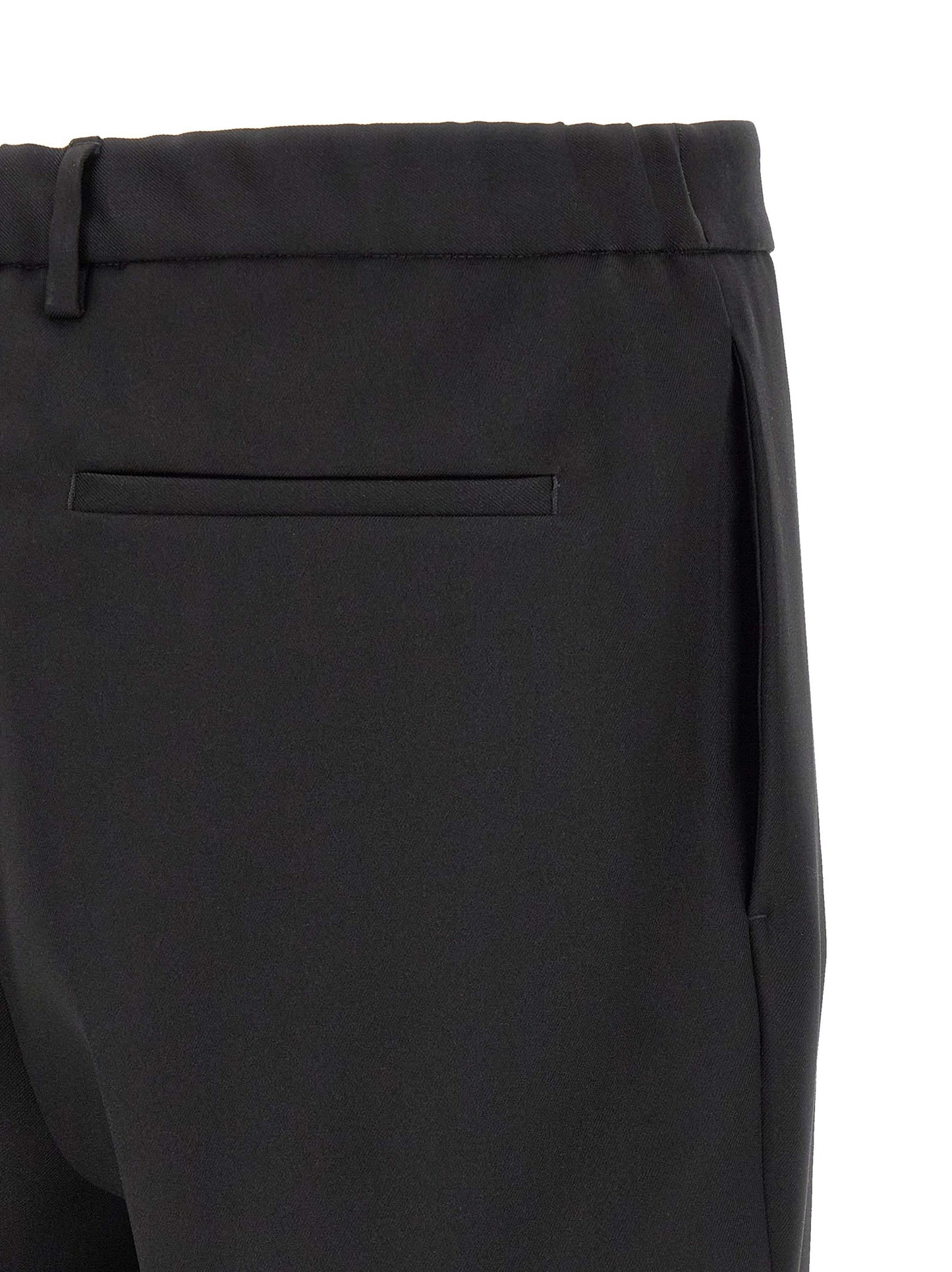 Jil Sander Black Polyester Dress Pants