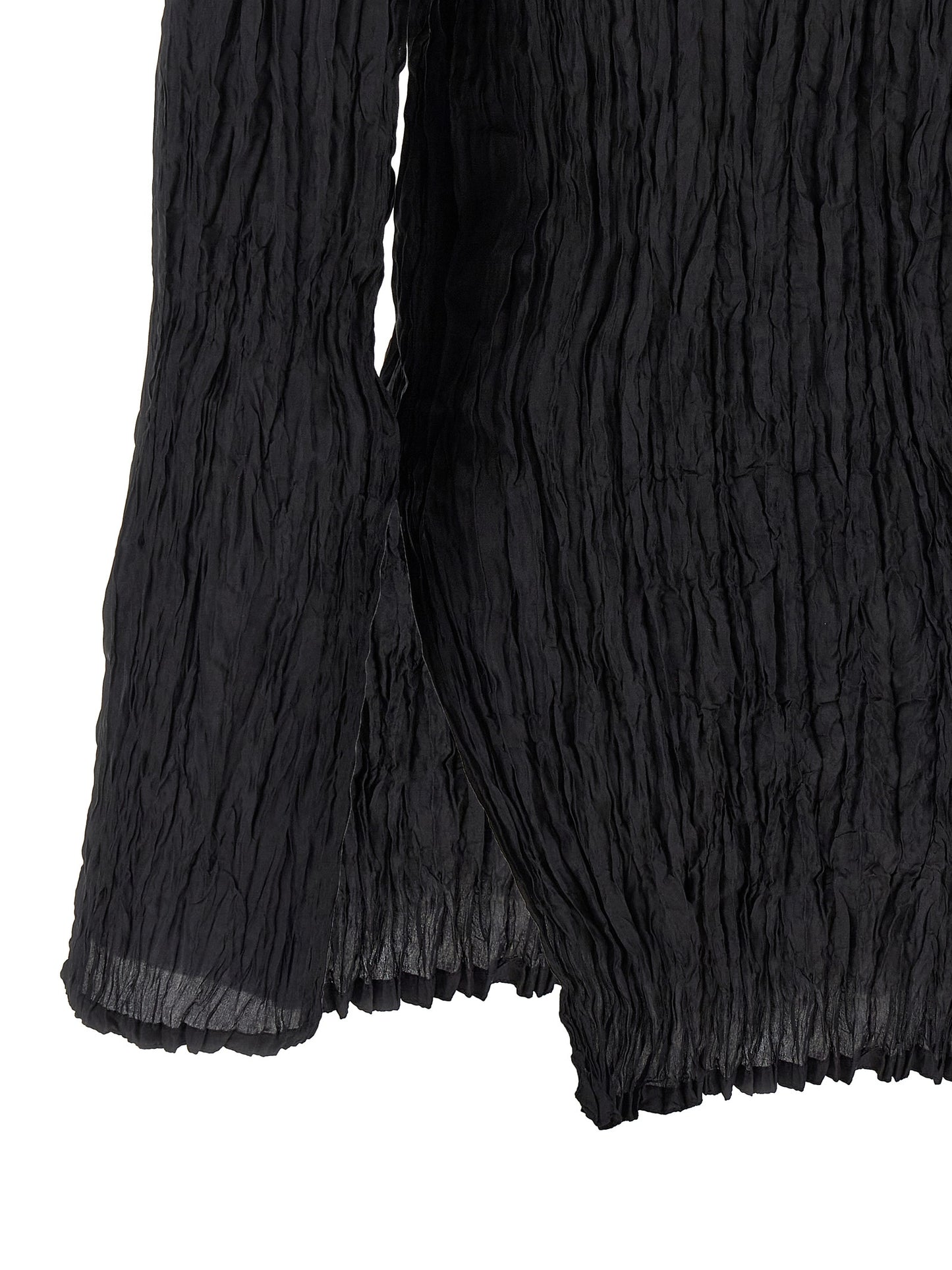 P.A.R.O.S.H. Black Silk Blouse