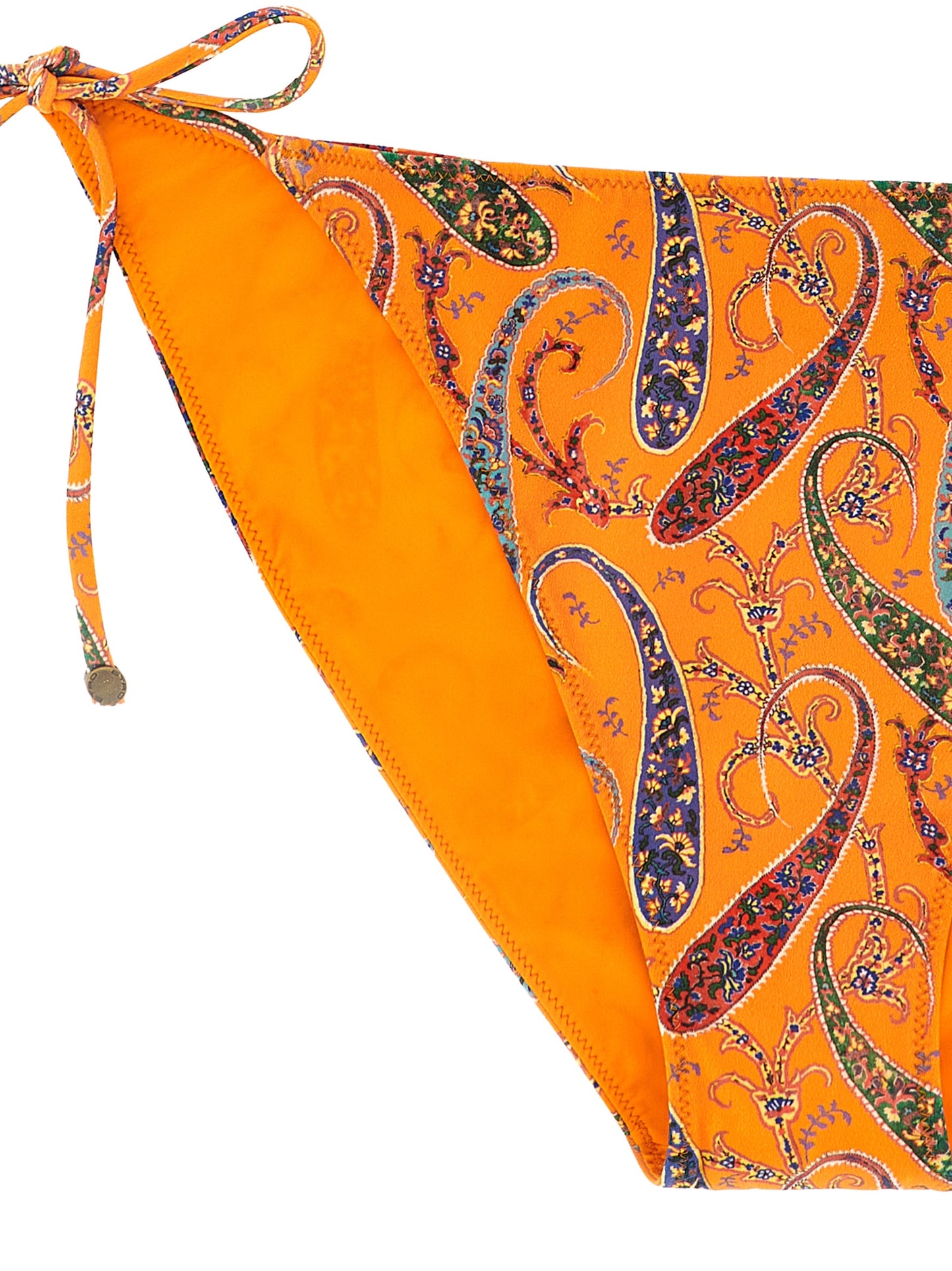 Etro Orange Polyamide Bikini