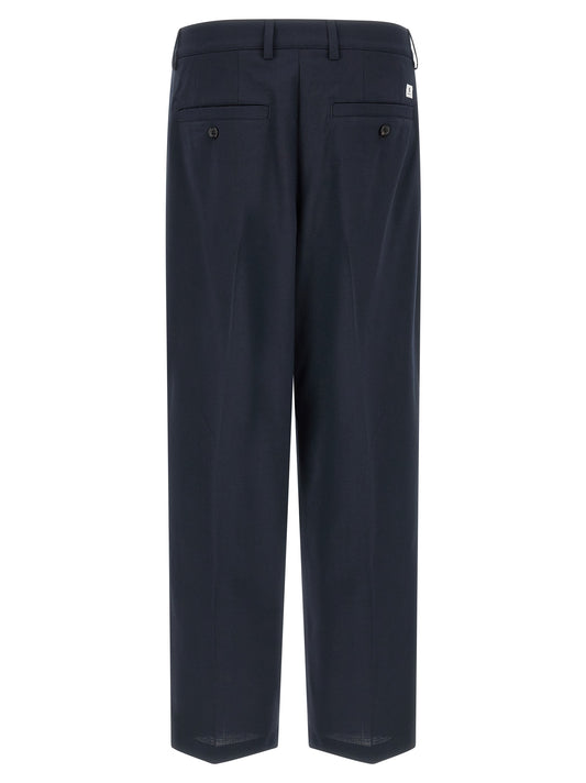 Department 5 Blue Polyester Chino Pants
