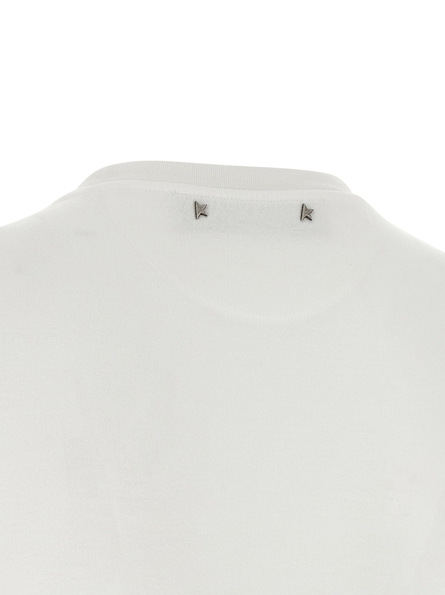 Golden Goose White Lyocell T-Shirt