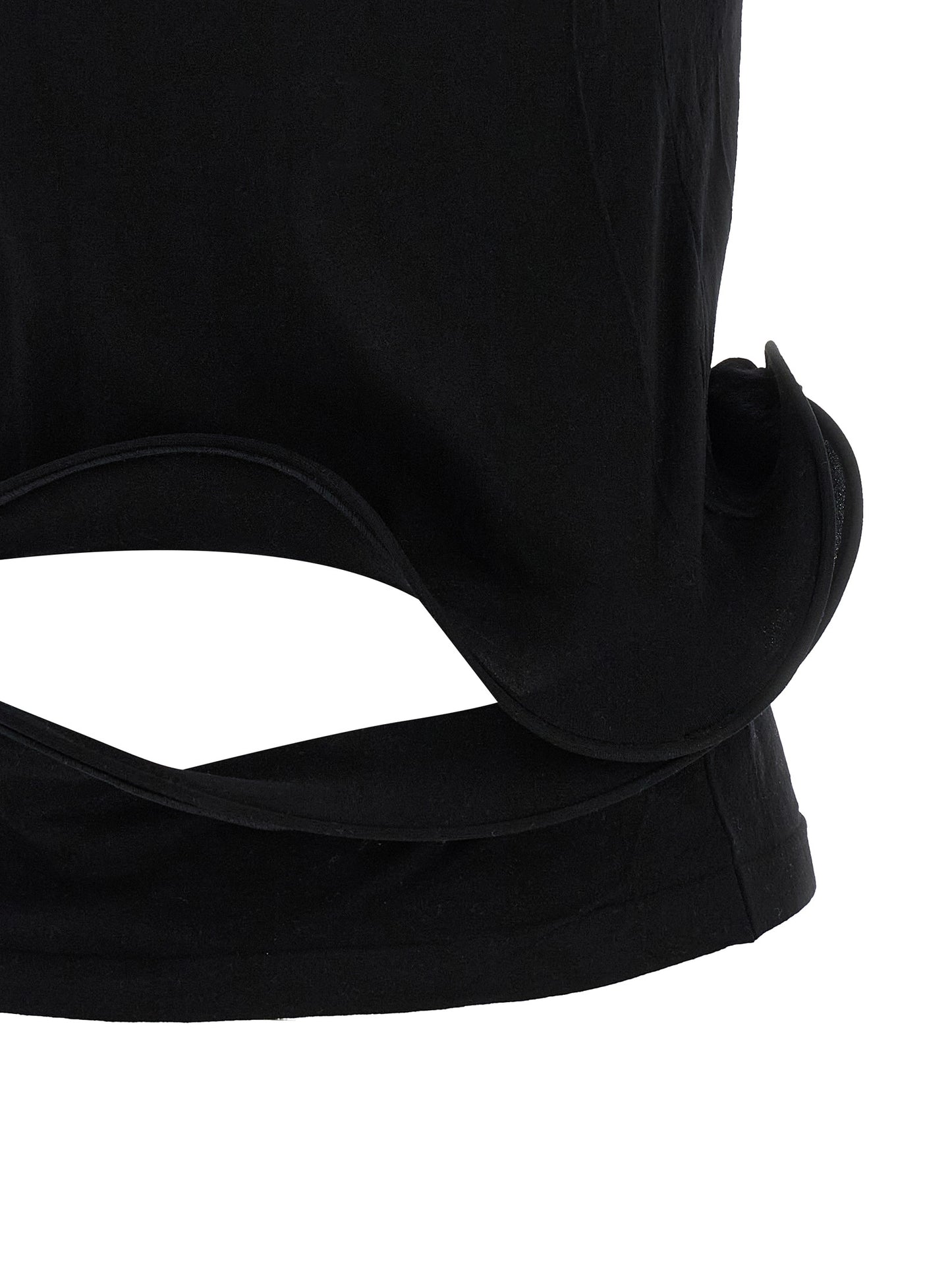 Junya Watanabe Black Nylon T-Shirt