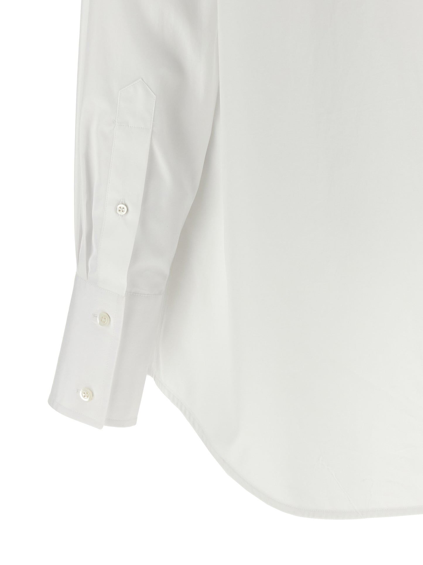 Maison Margiela White Cotton Blouse