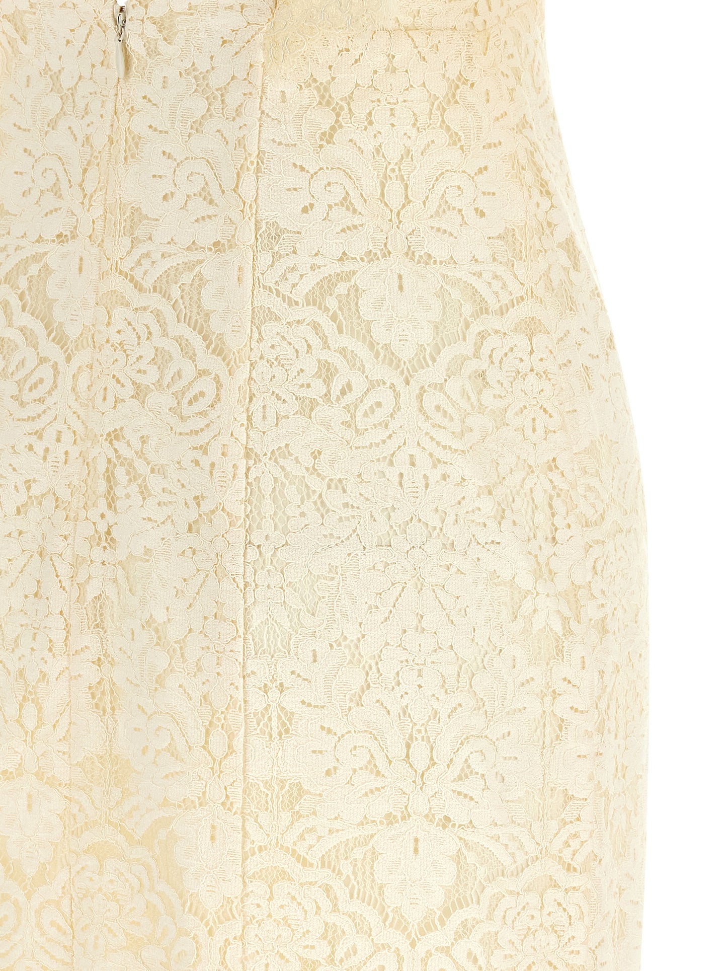 Twinset White Cotton Long Dress