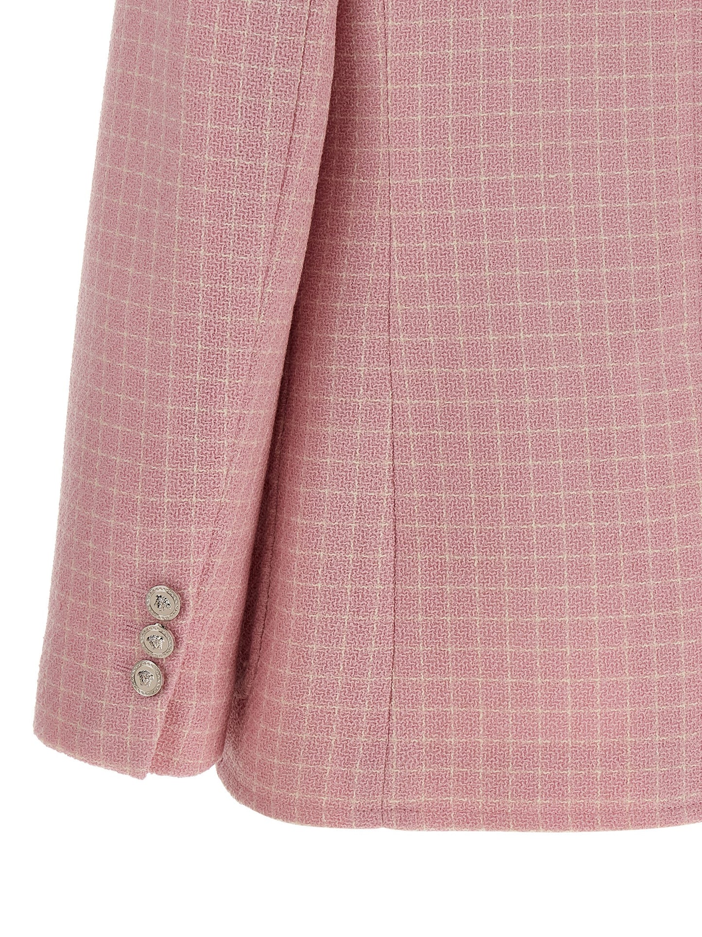 Versace Multicolor Virgin Wool Blazer