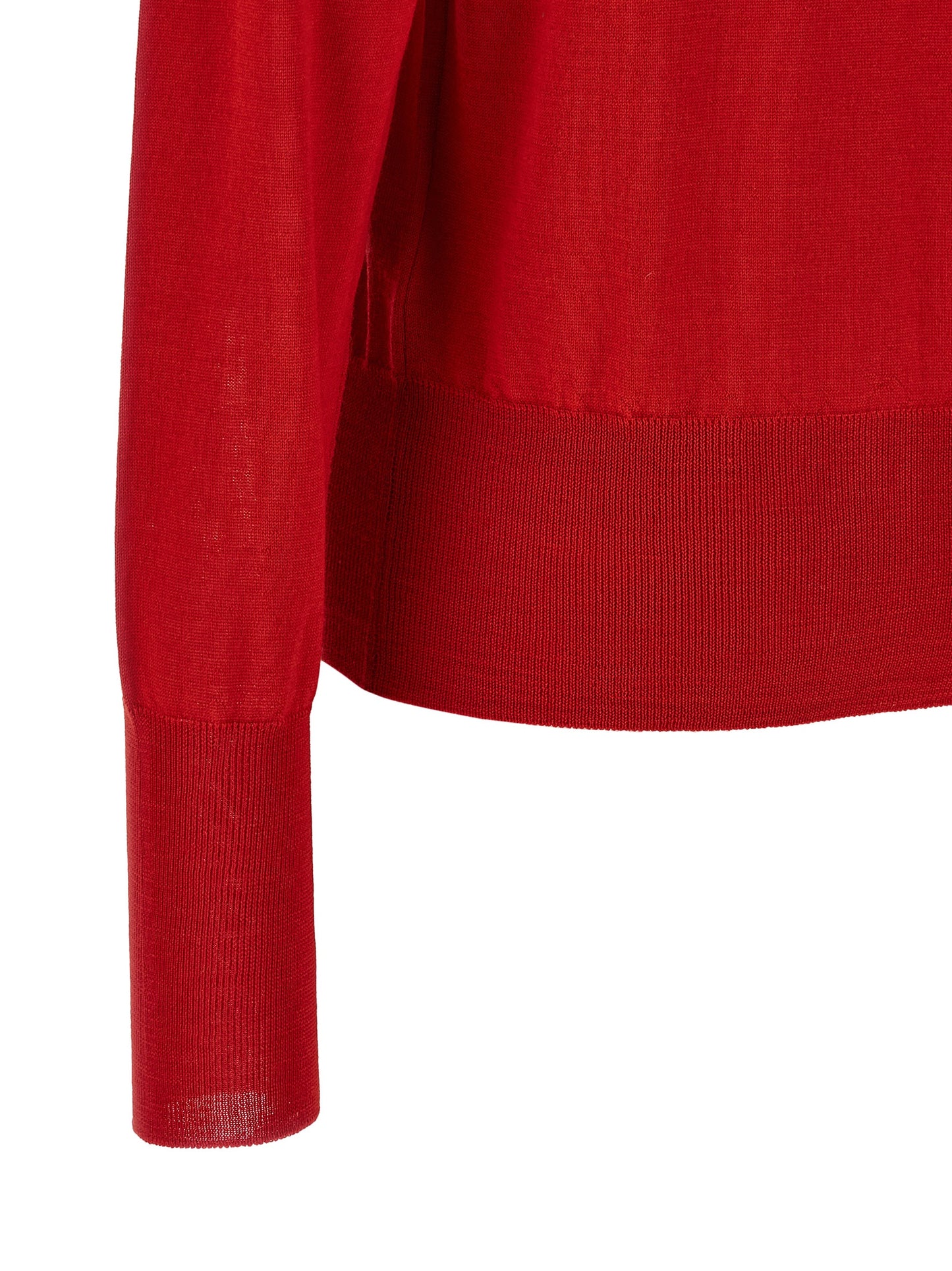 Vivienne Westwood Red Wool Cardigan