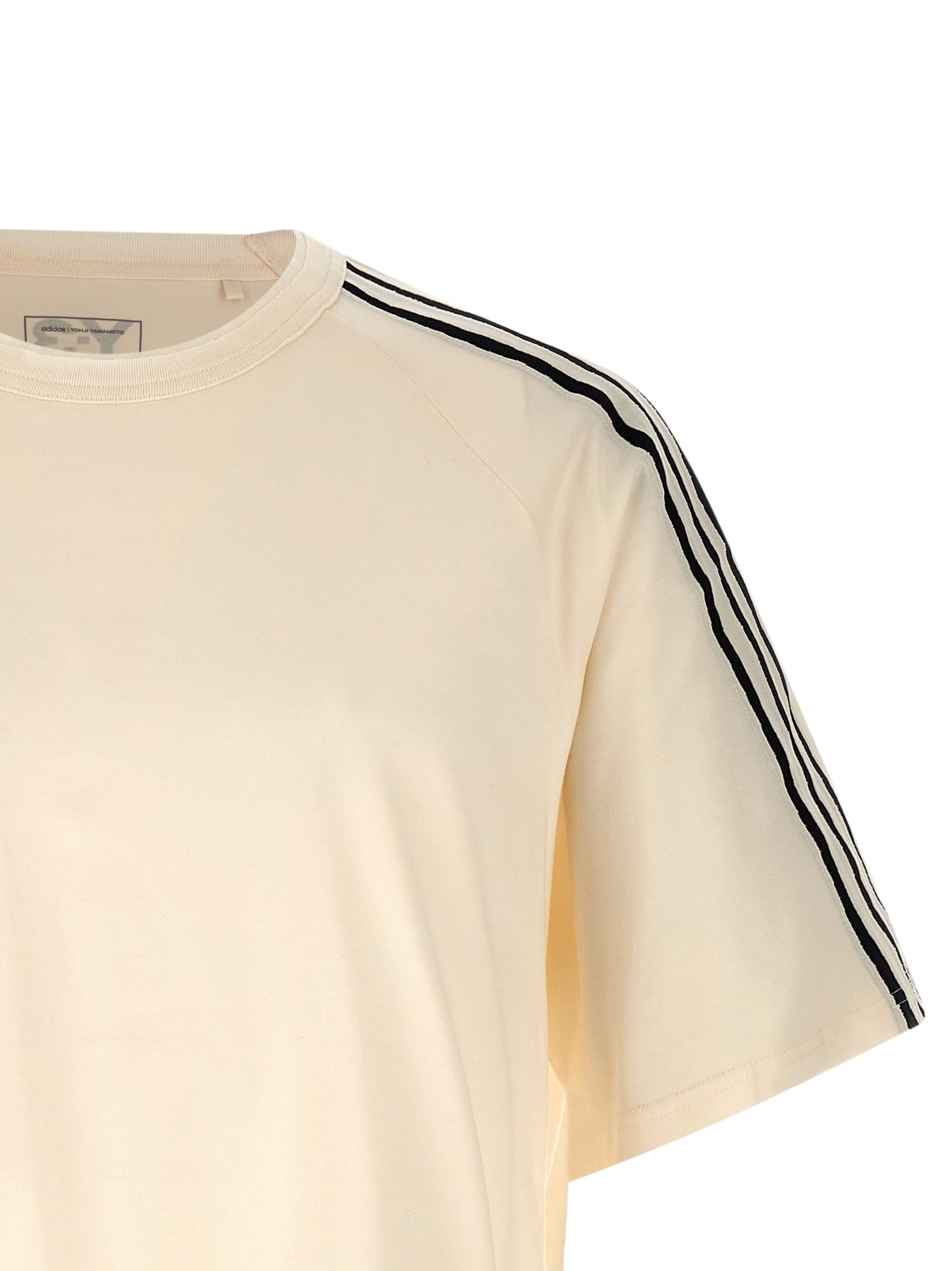 Y-3 White Cotton T-Shirt