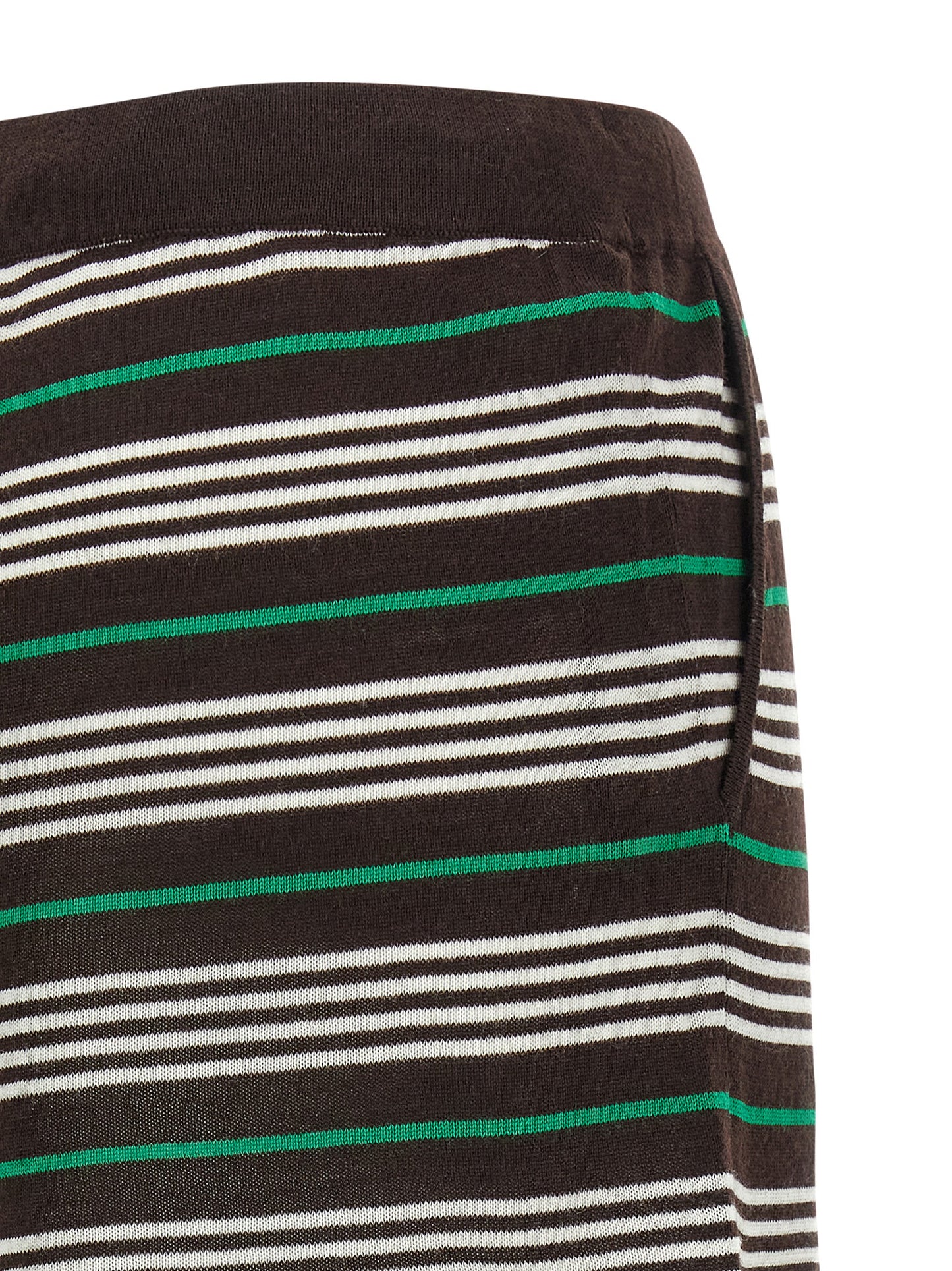 P.A.R.O.S.H. Brown Wool Bermuda Shorts