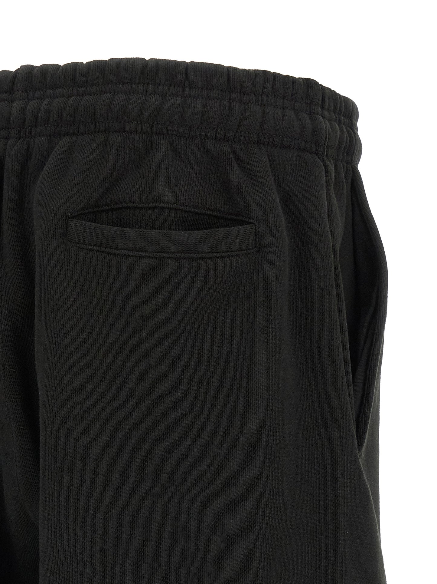 Entire Studios Black Cotton Bermuda Shorts
