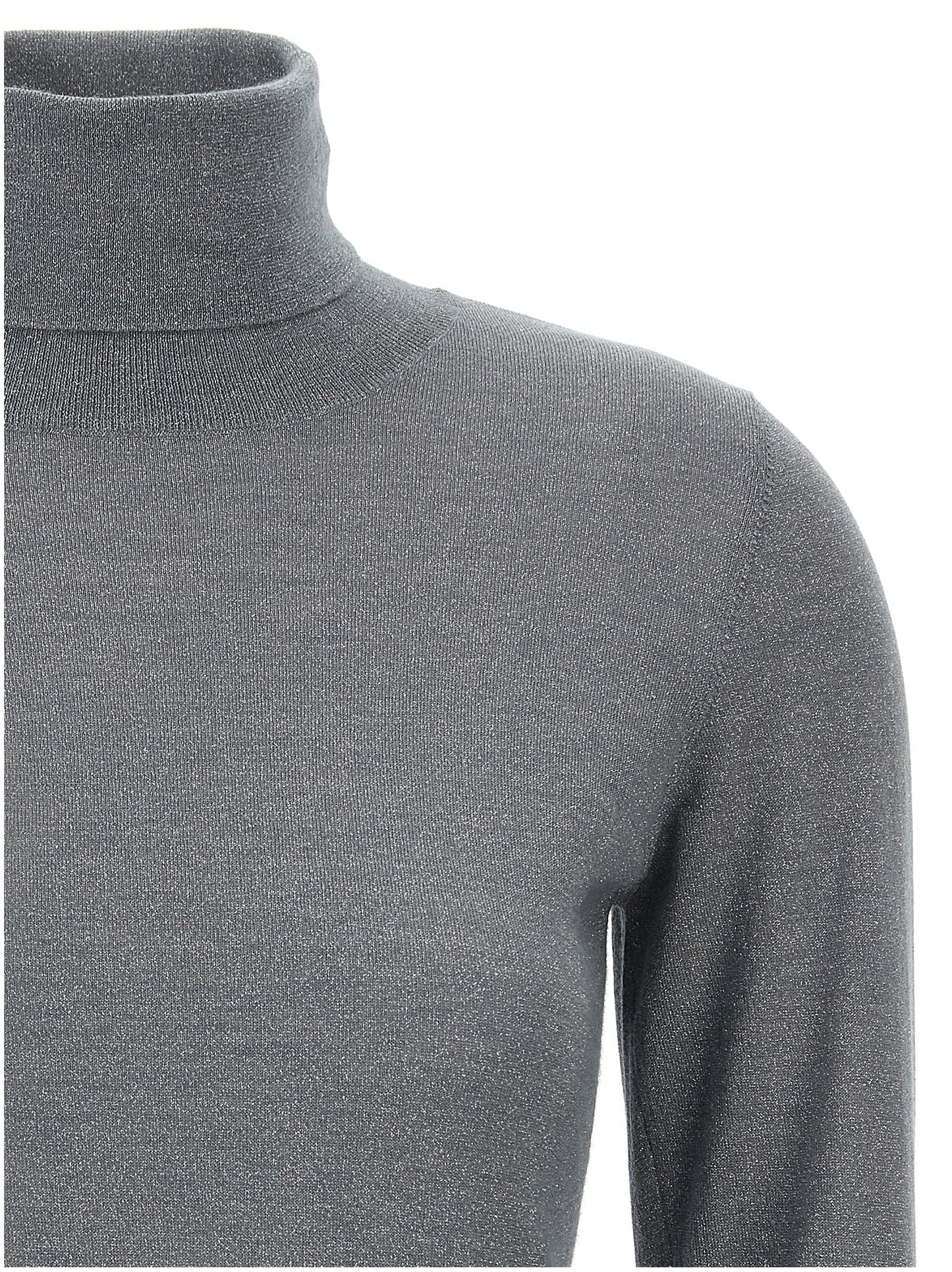 Brunello Cucinelli Gray Cashmere Cardigan