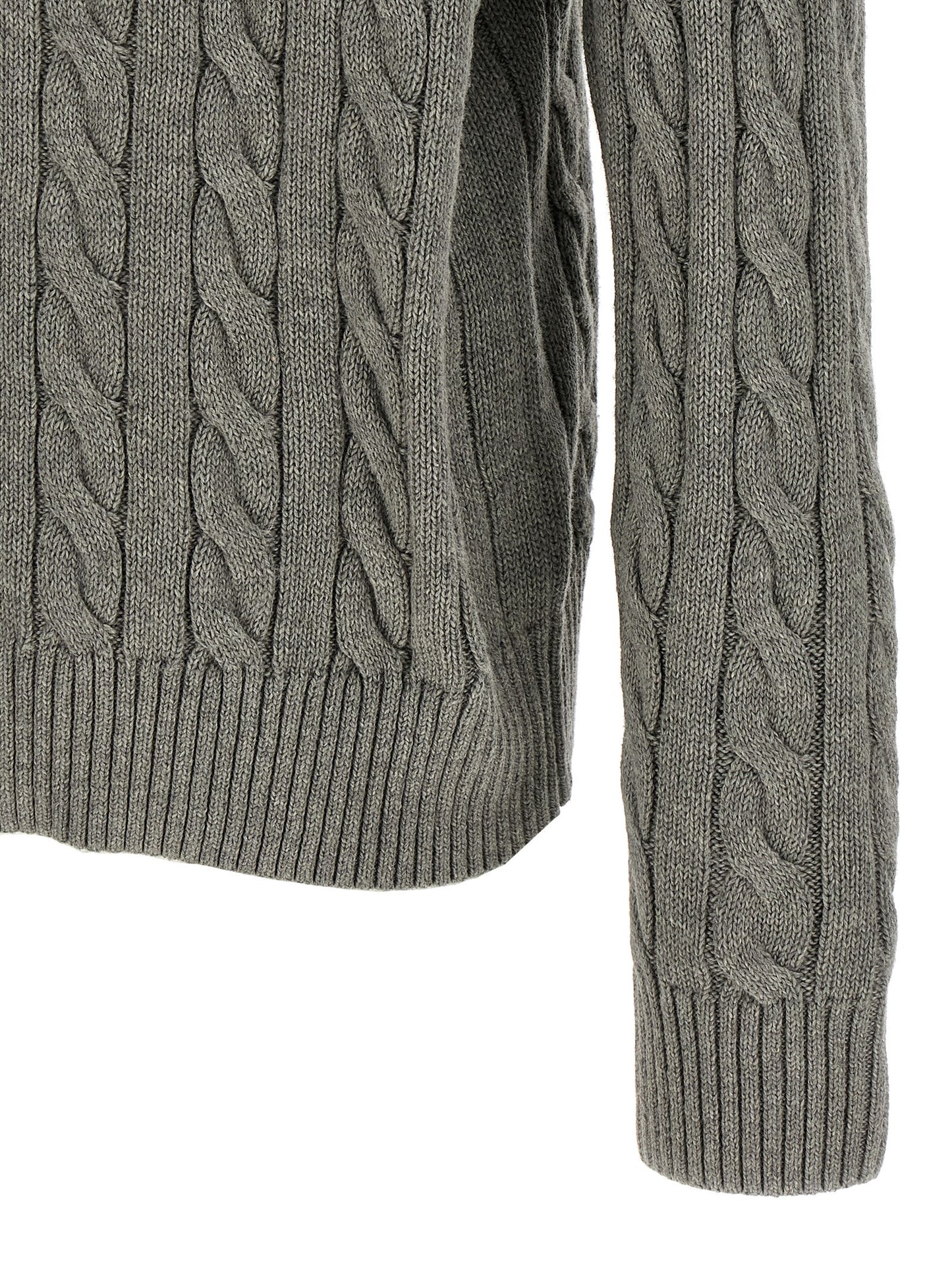 Polo Ralph Lauren Gray Cotton Cardigan