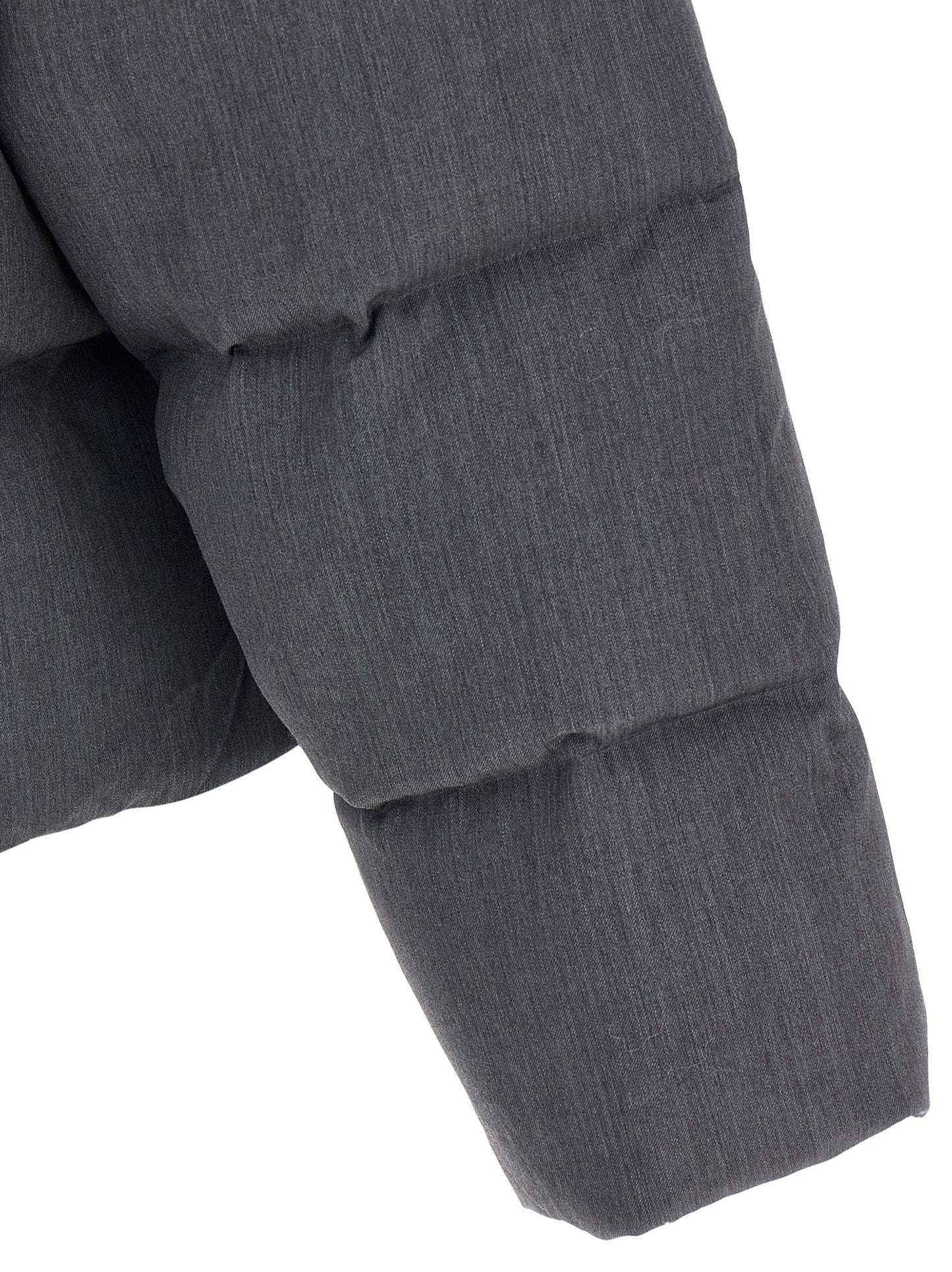 Entire Studios Gray Wool Full-Length Jacket