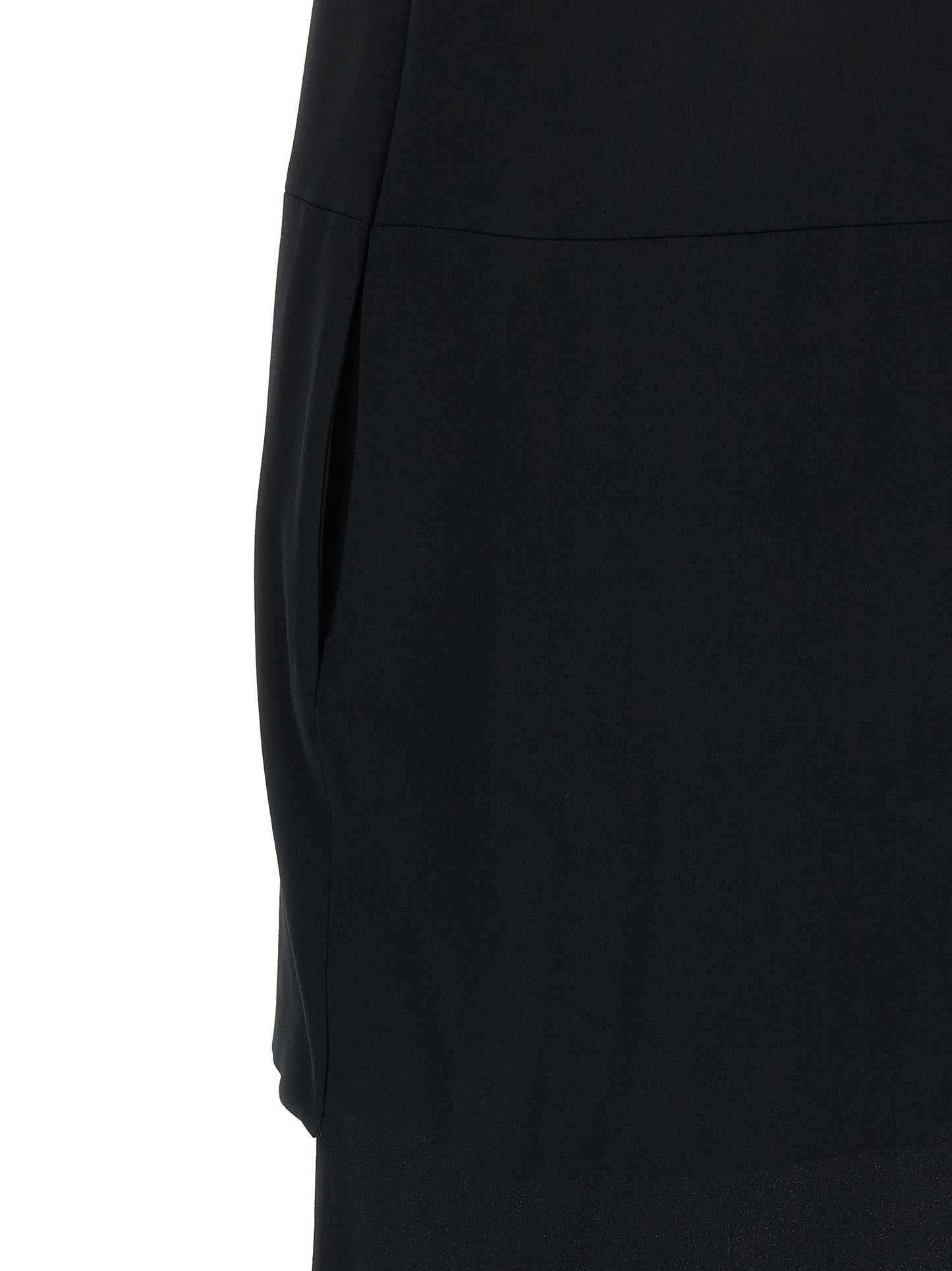 Tom Ford Black Acetate Long Dress
