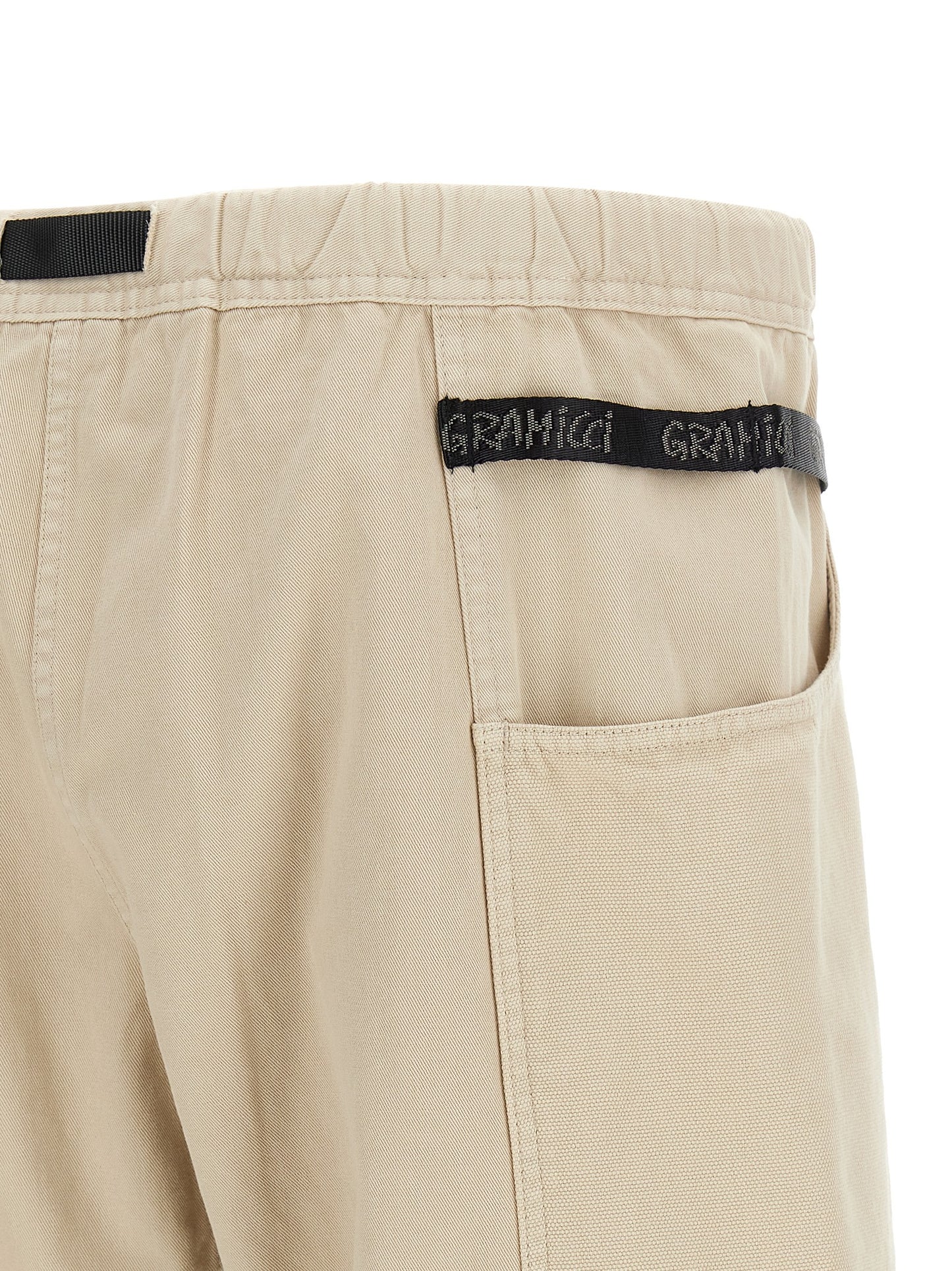 Gramicci Beige Cotton Bermuda Shorts