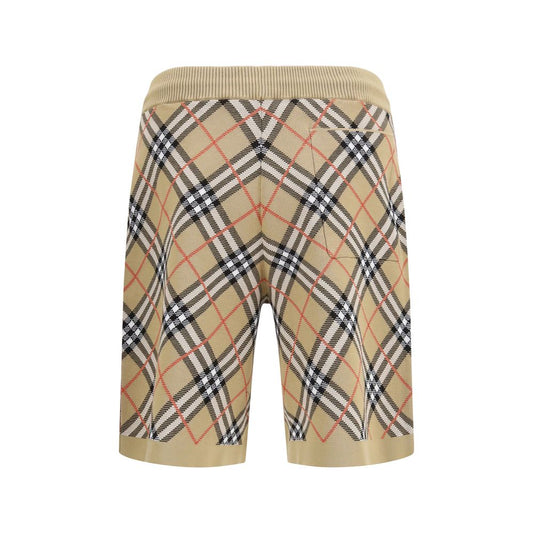 Burberry Beige Cotton Bermuda Shorts
