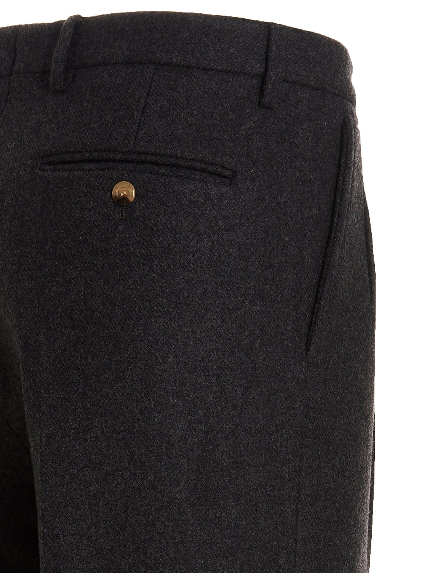 Gucci Gray Wool Dress Pants