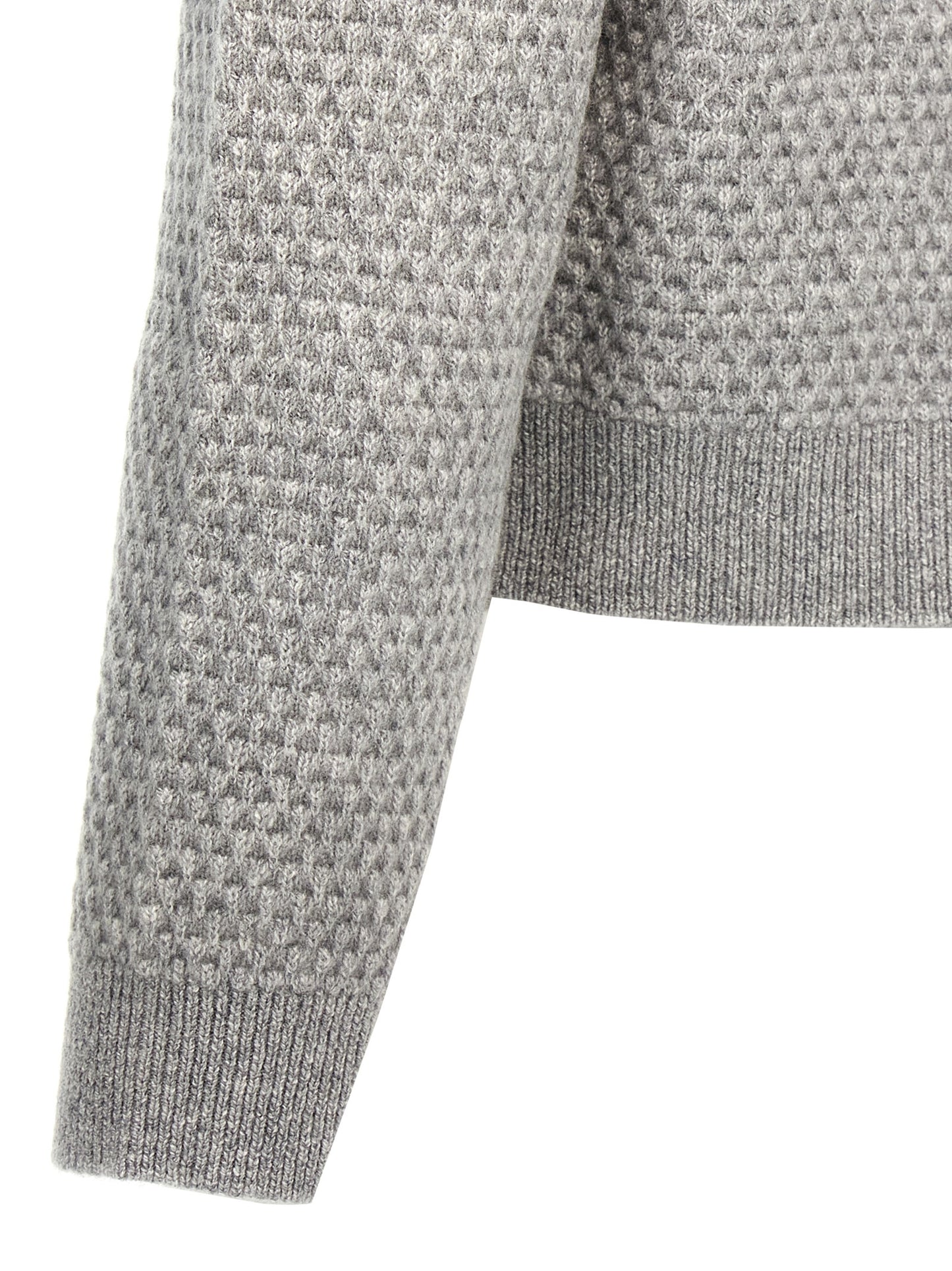 Max Mara Gray Cashmere Cardigan