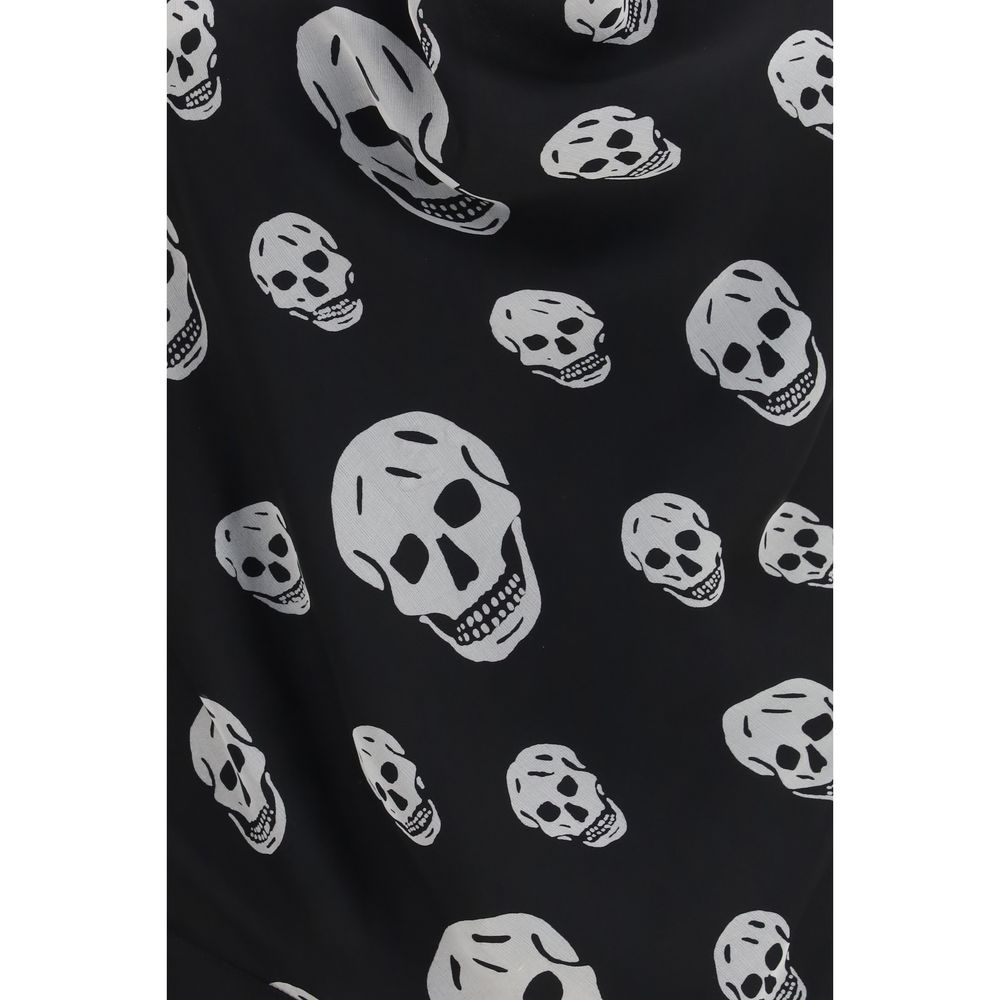 Alexander McQueen Black Silk Shirt