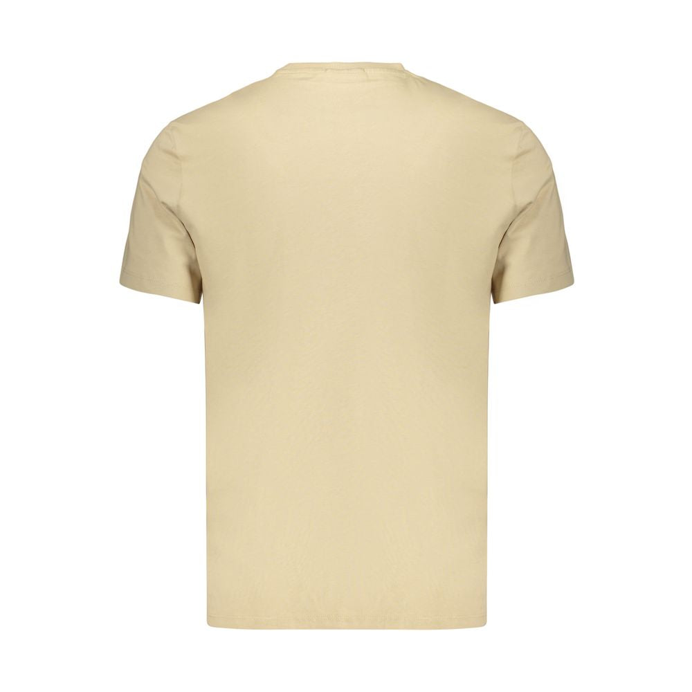 Calvin Klein Beige Cotton Men's T-Shirt