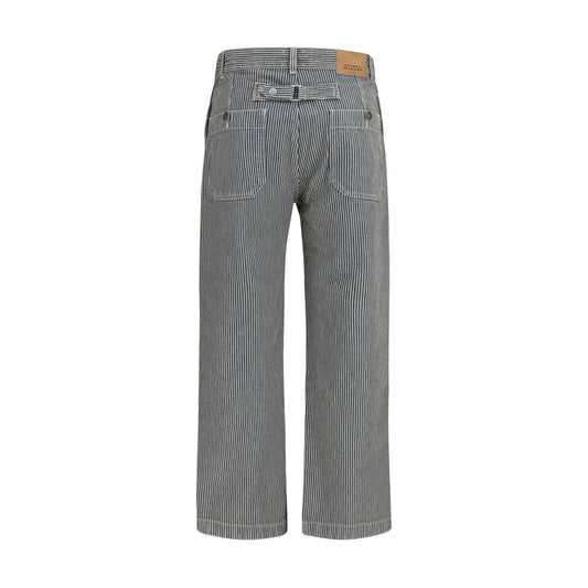 Isabel Marant Étoile Blue Polyester Casual Pants